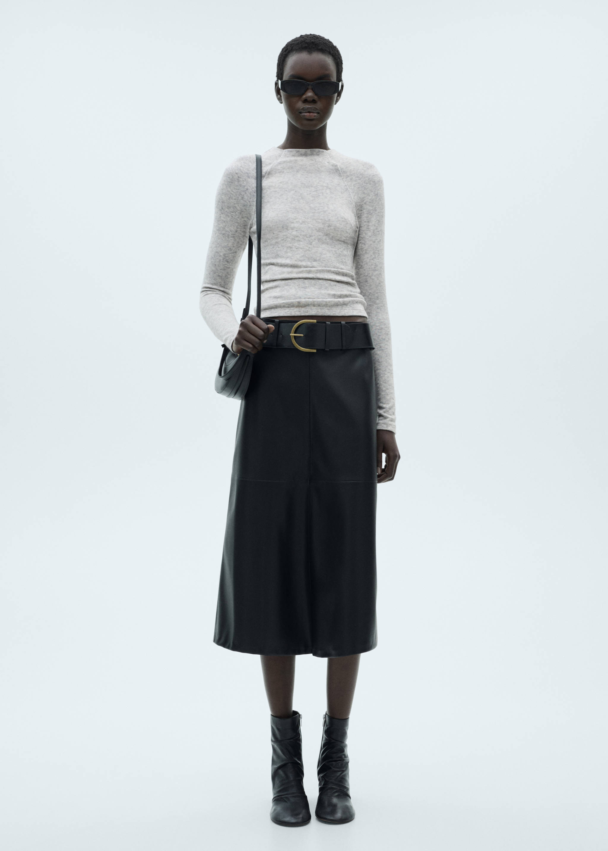 T-shirt coutures décoratives - Plan général