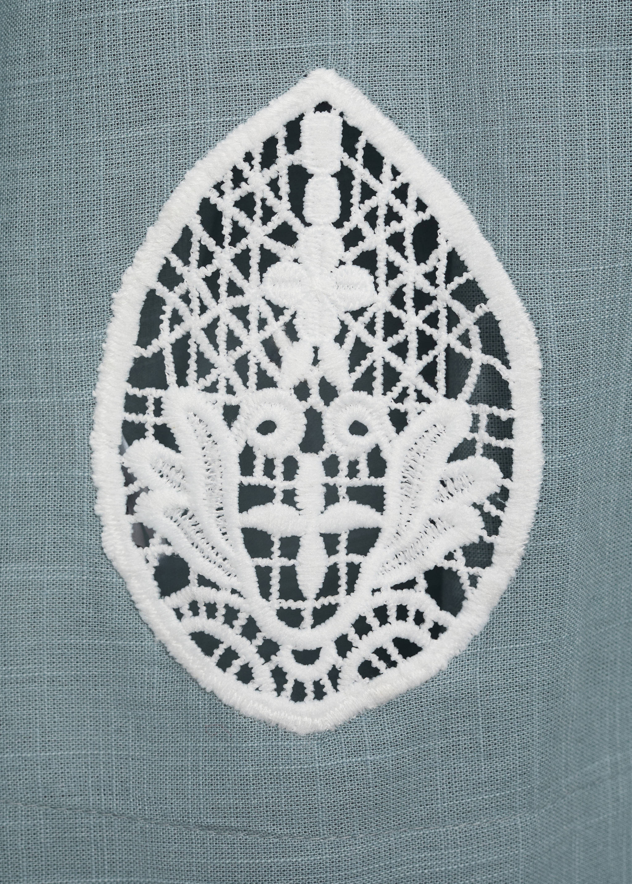 Embroidered details blouse - Details of the article 0