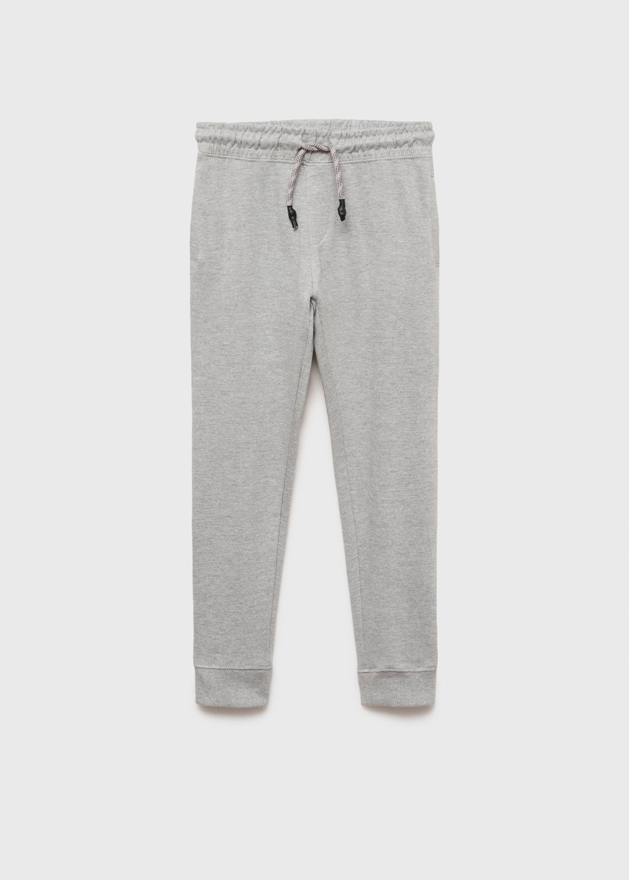 Jogger trousers with elastic waist - Article without model
