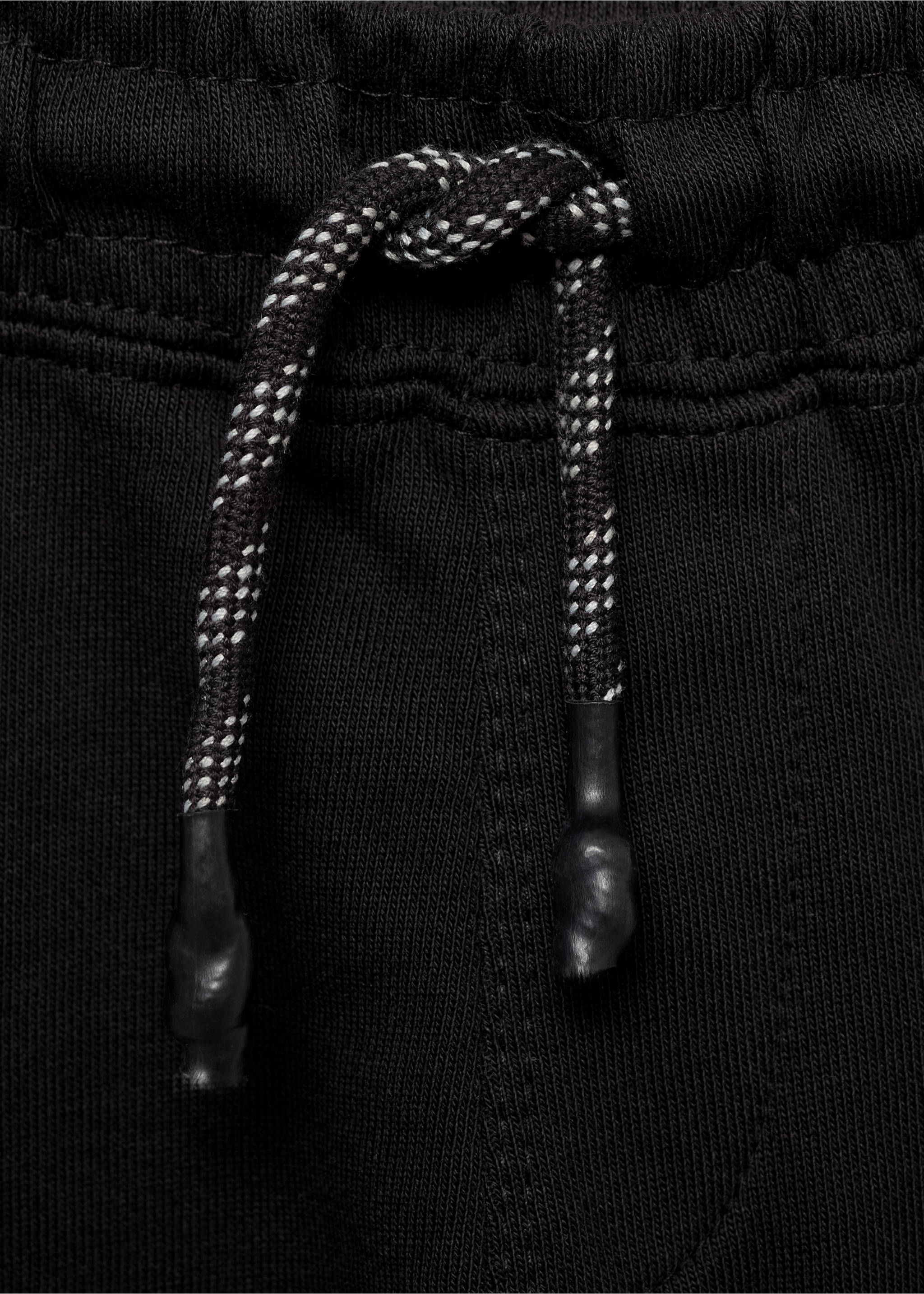 Beli elastik jogger pantolon - Ürün detayı 8, Siyah. Ref: 87080634-00.