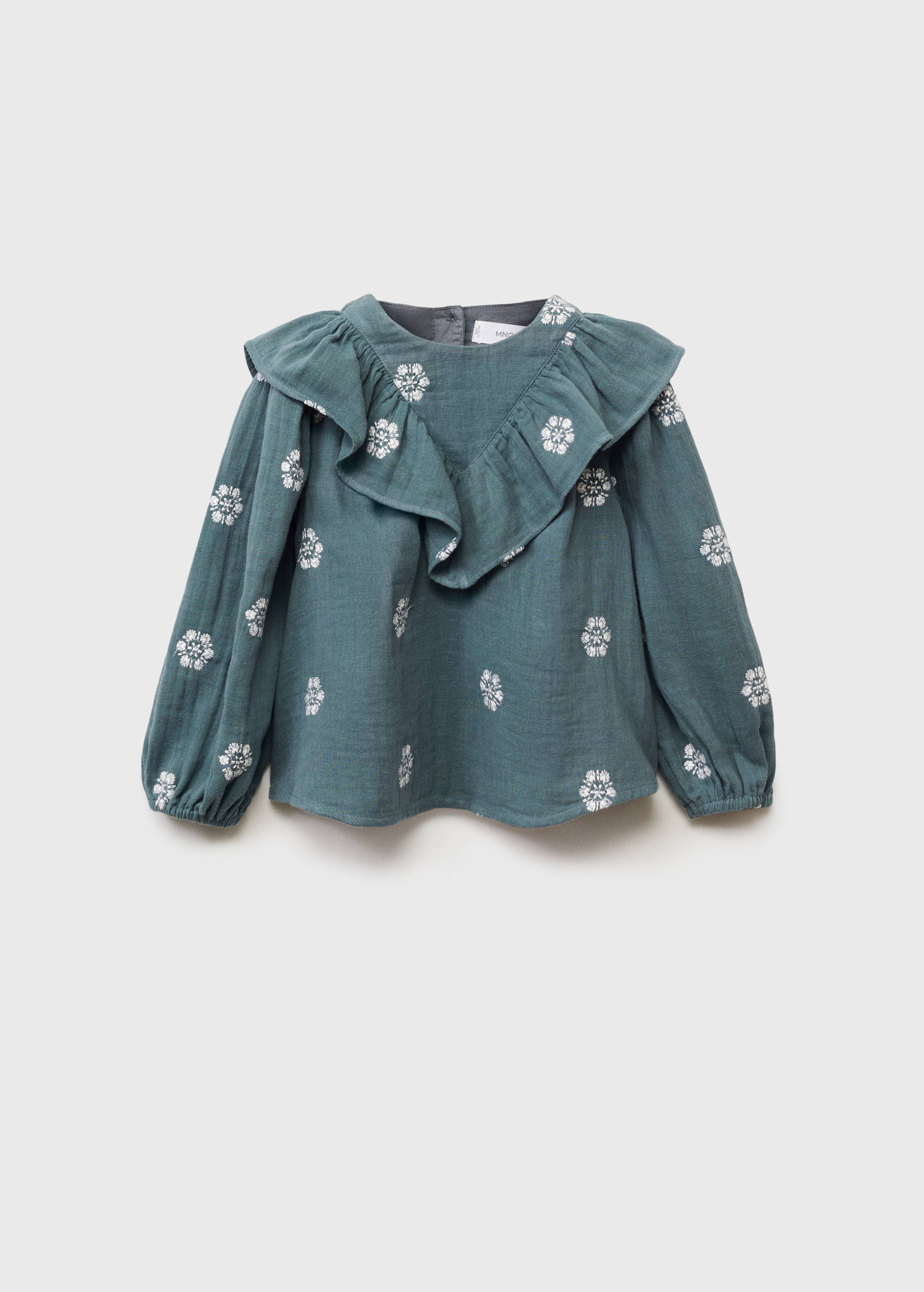 Blusa estampada volantes - Artículo sin modelo