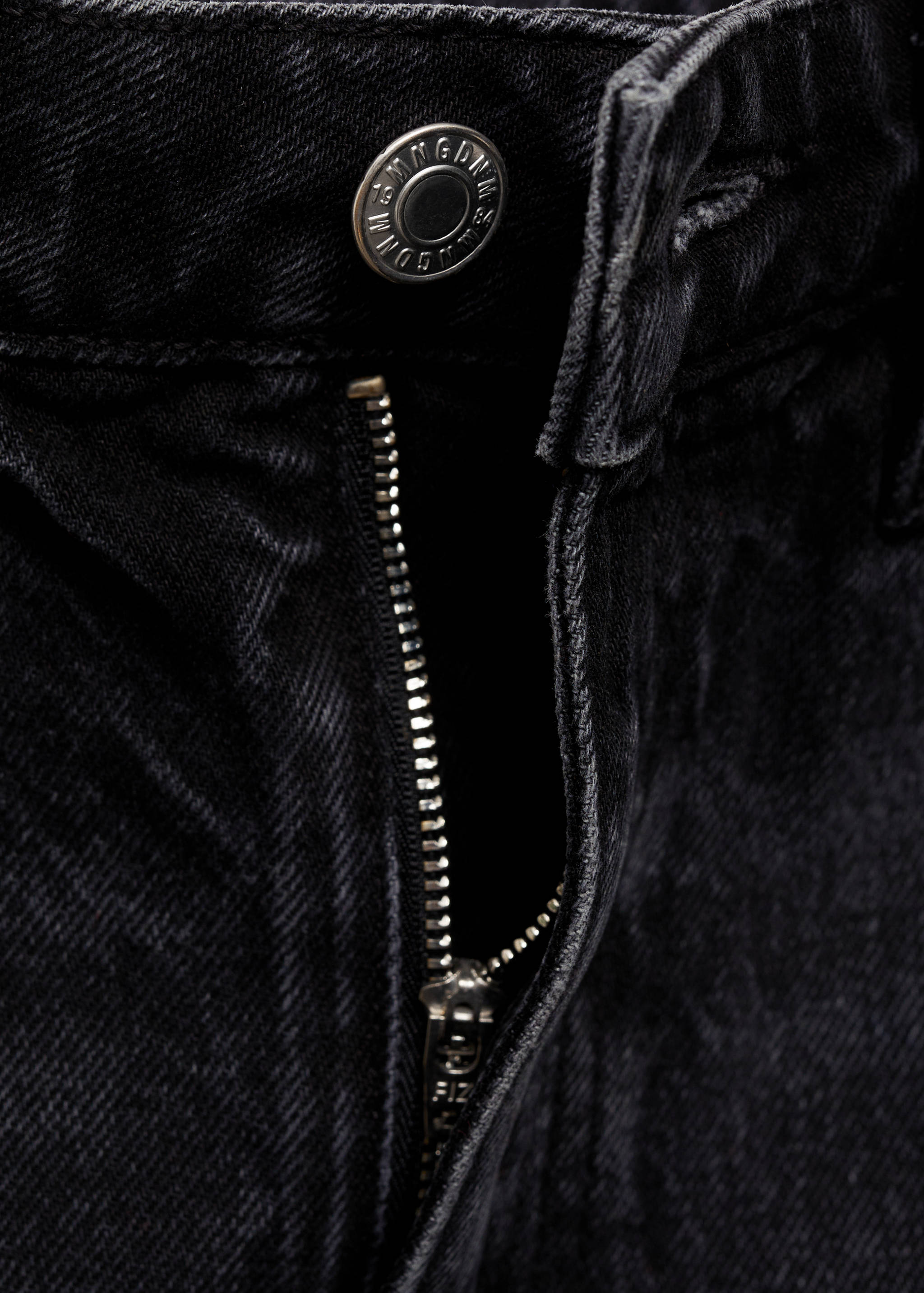 Midi denim skirt - Details of the article 8