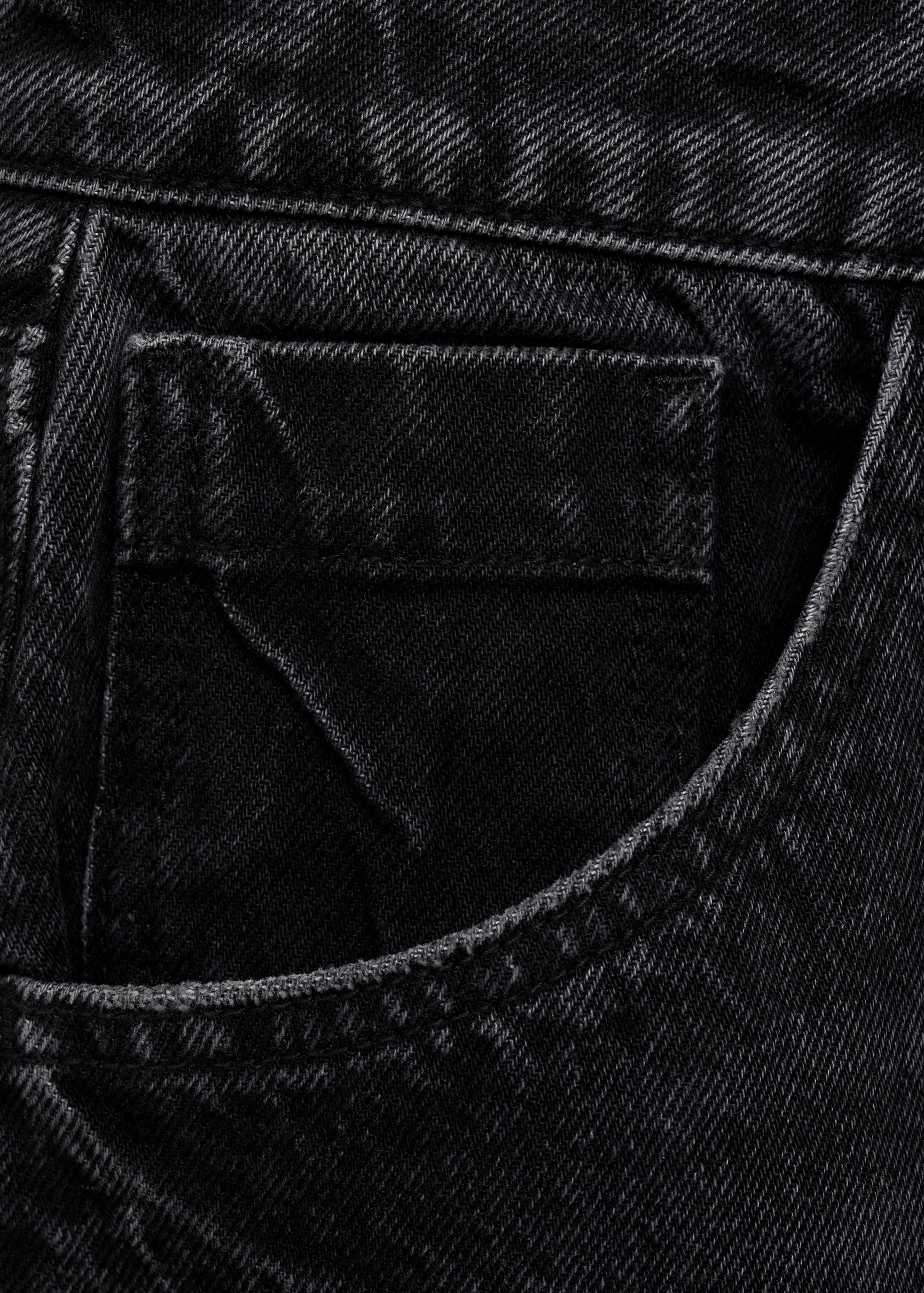 Midi denim skirt - Details of the article 0