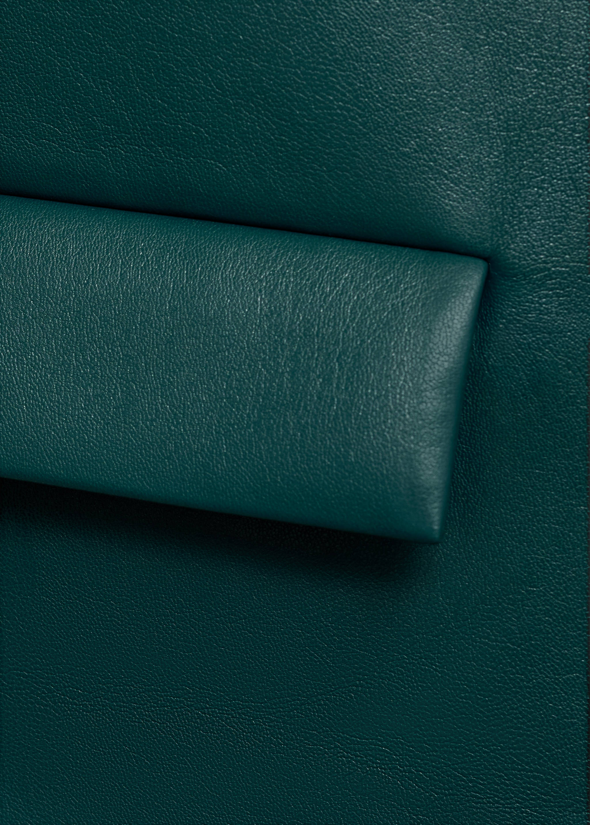 Jacket with faux-leather flap pockets - Details of the article 0