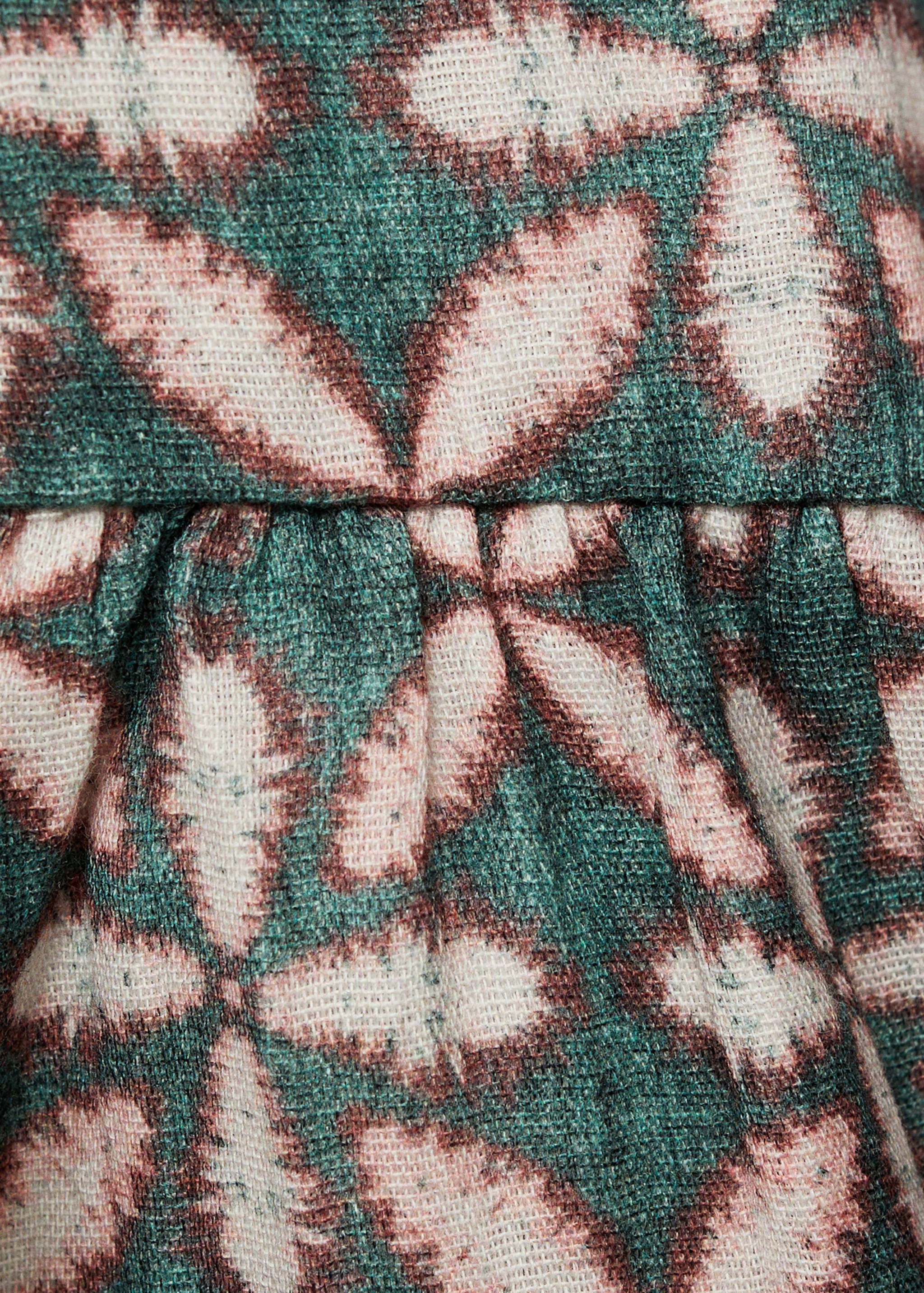 Robe imprimée à volants - Détail de l'article 8