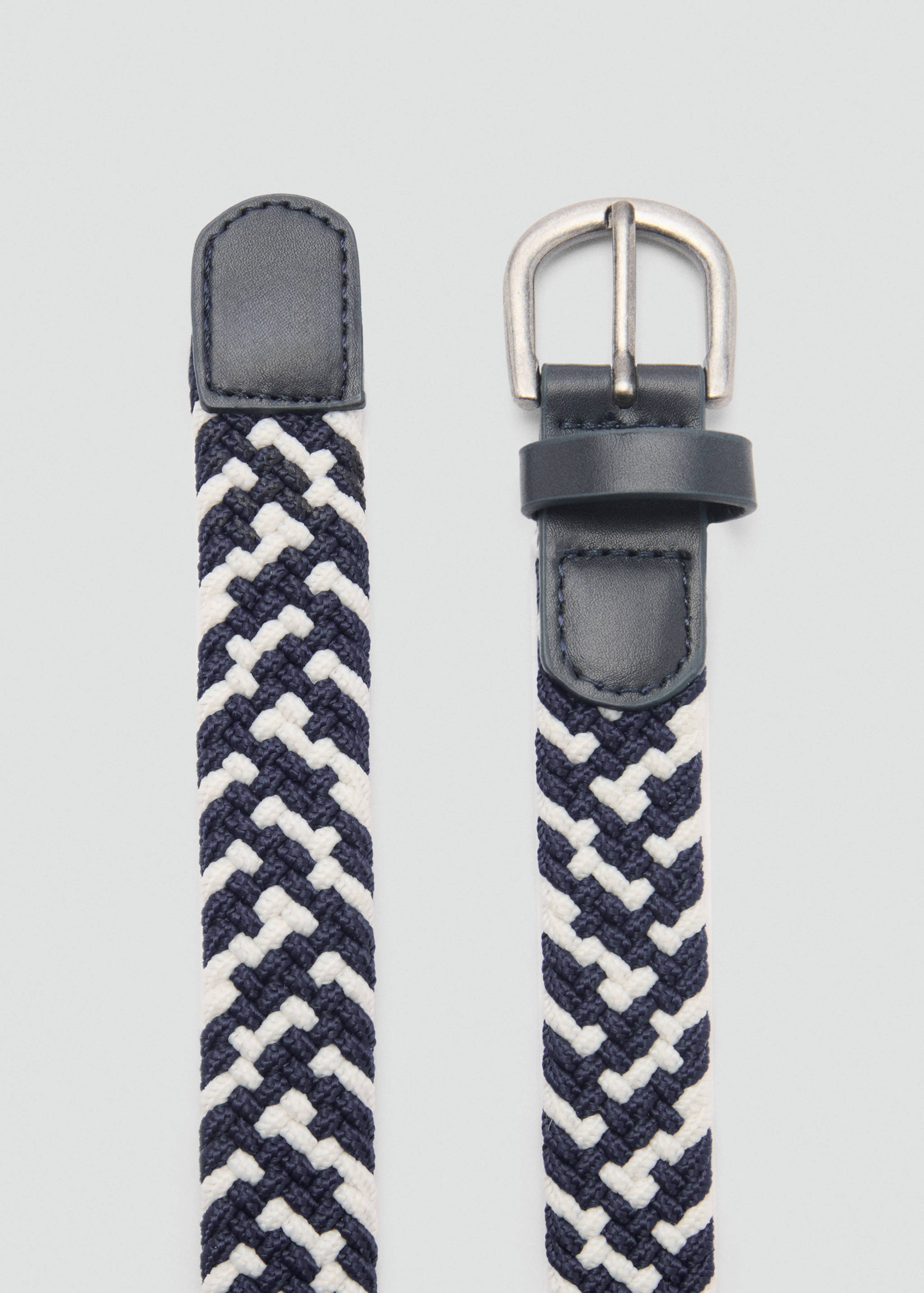 Cinturón trenzado - Plano medio