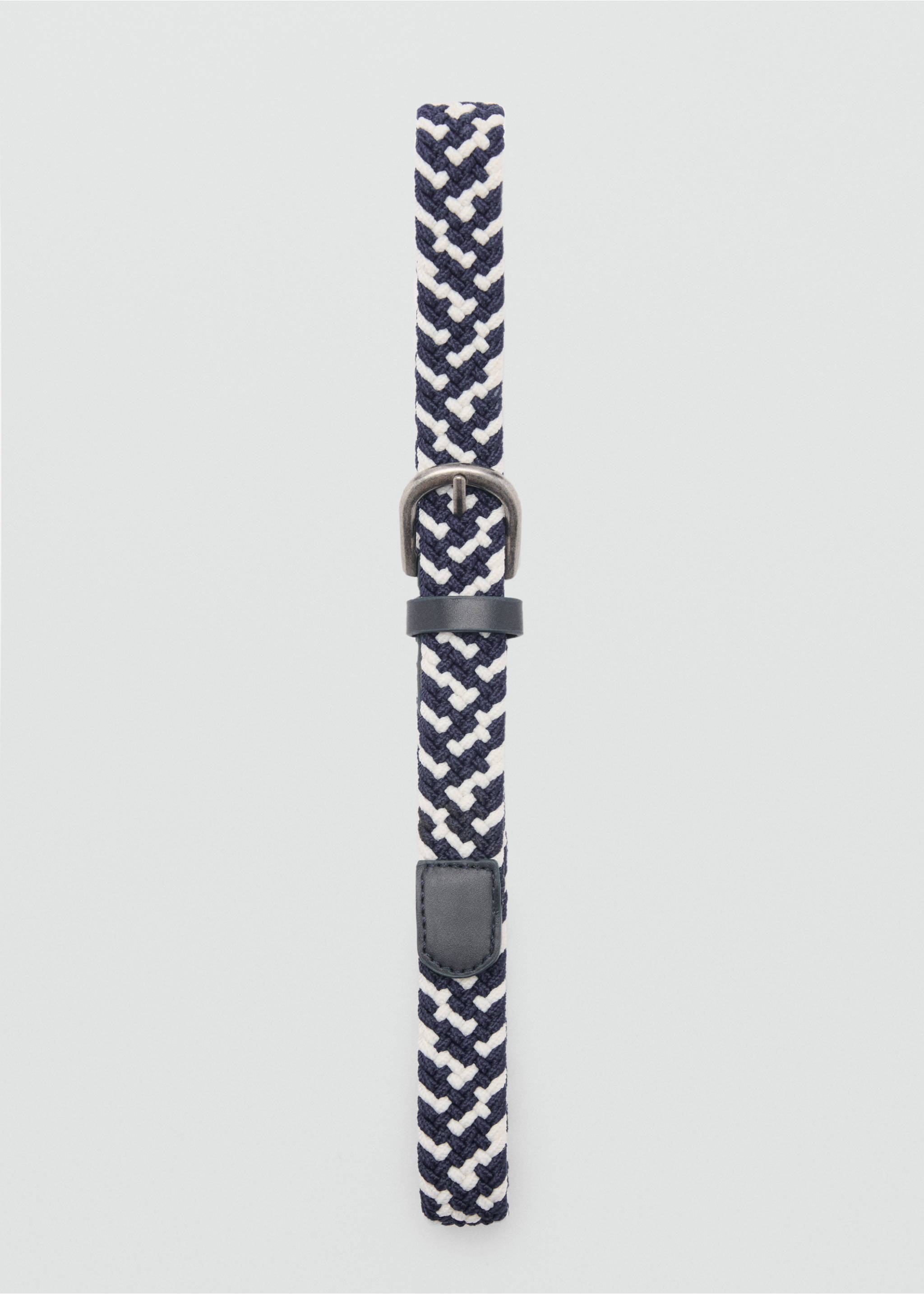 Cinturón trenzado - Detalle del artículo 2, Verde. Ref: 87080644-00.