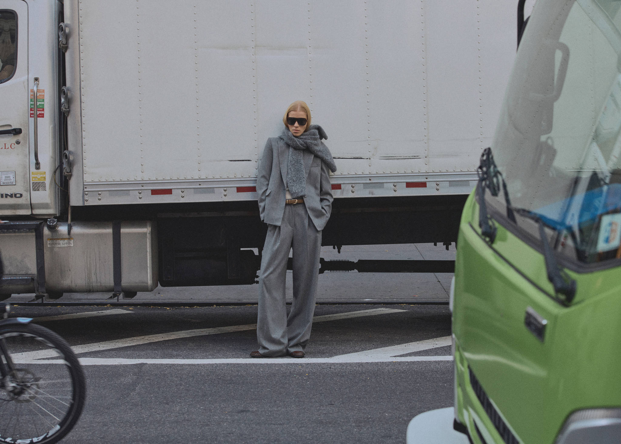 Virgin wool suit blazer - Panoramic plane