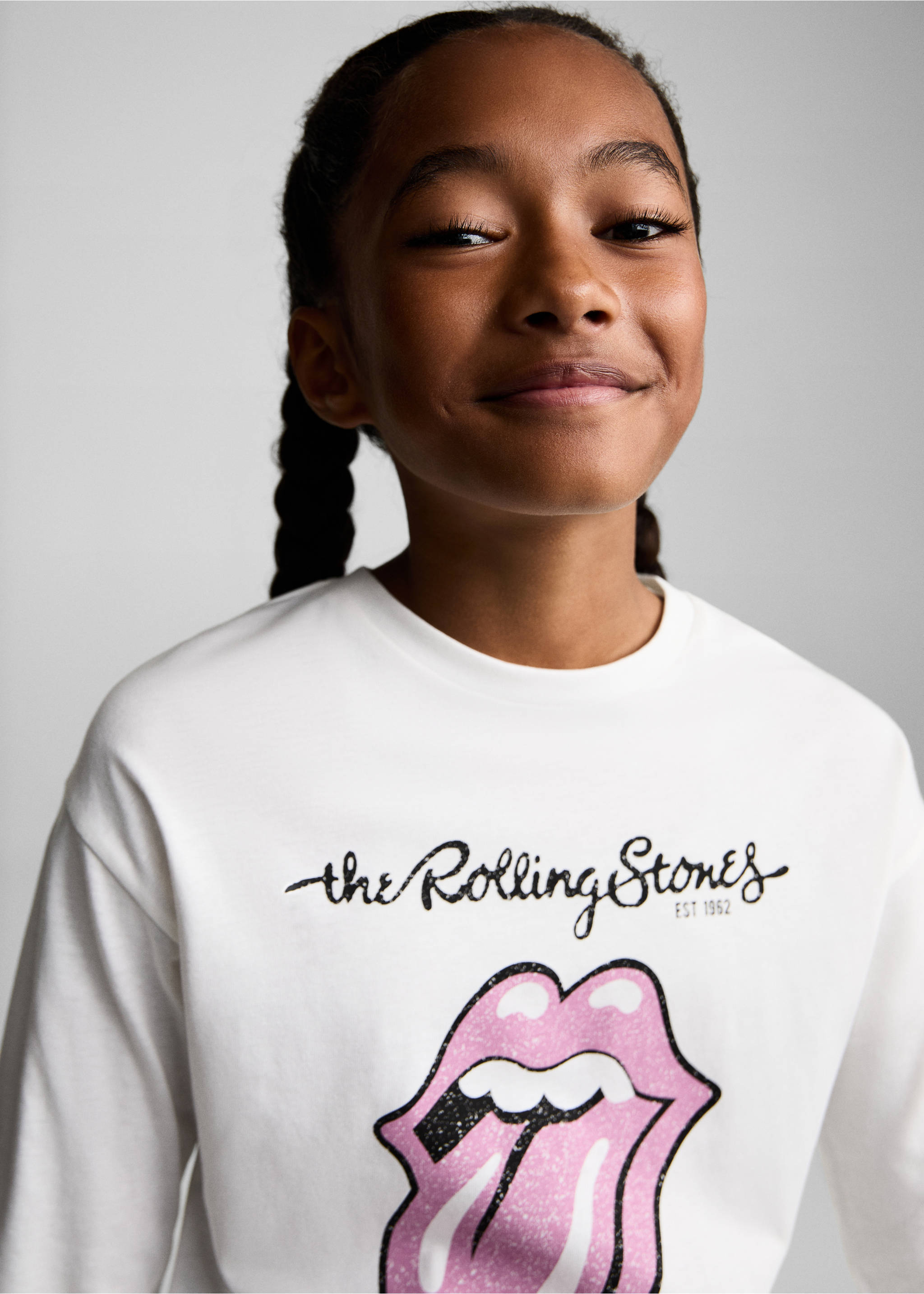 The Rolling Stones T-shirt - Details of the article 1, Off White. Ref: 87081045-00.
