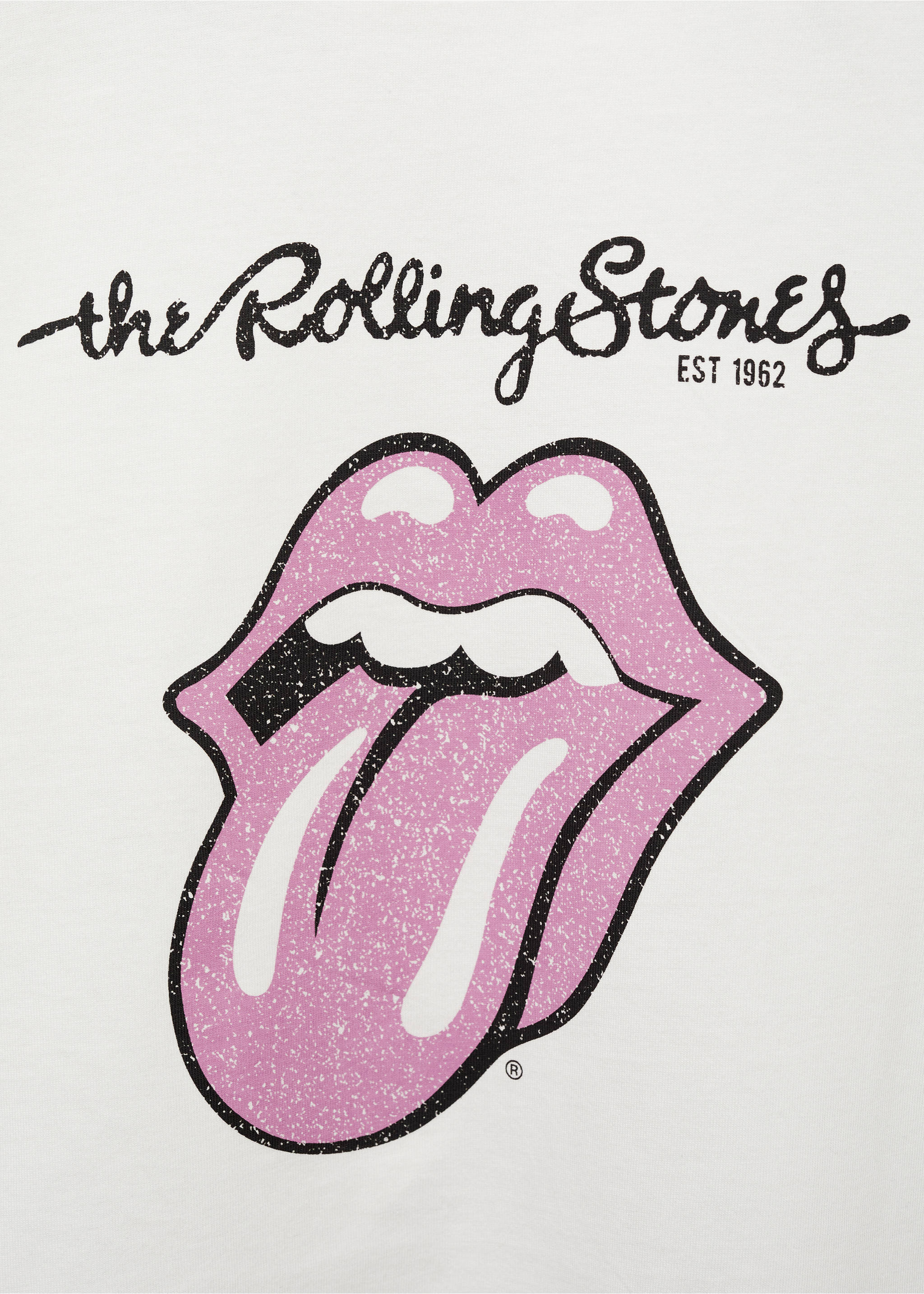 The Rolling Stones T-shirt - Details of the article 8, Off White. Ref: 87081045-00.