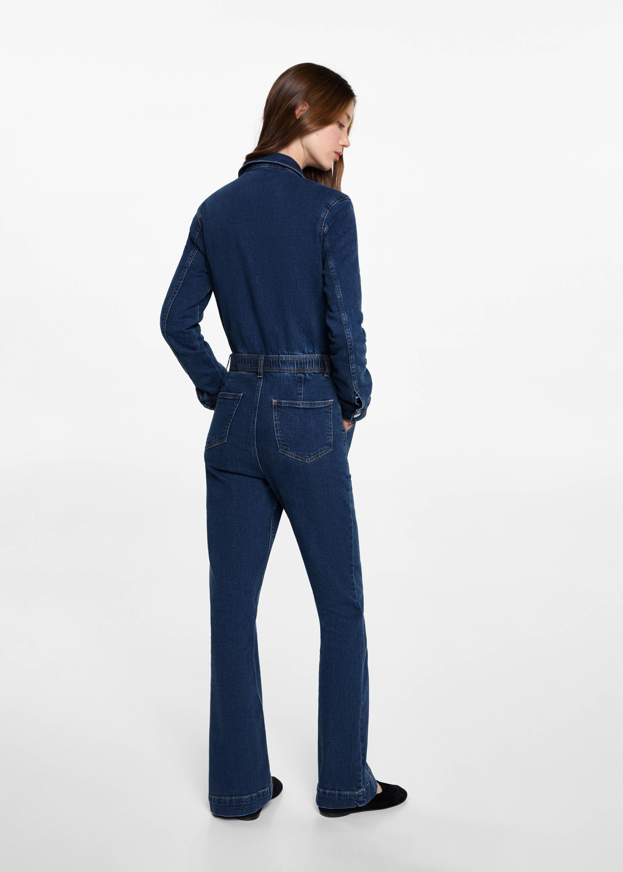 سالوبيت دنيم واسع - الجهة الخلفية للمنتج