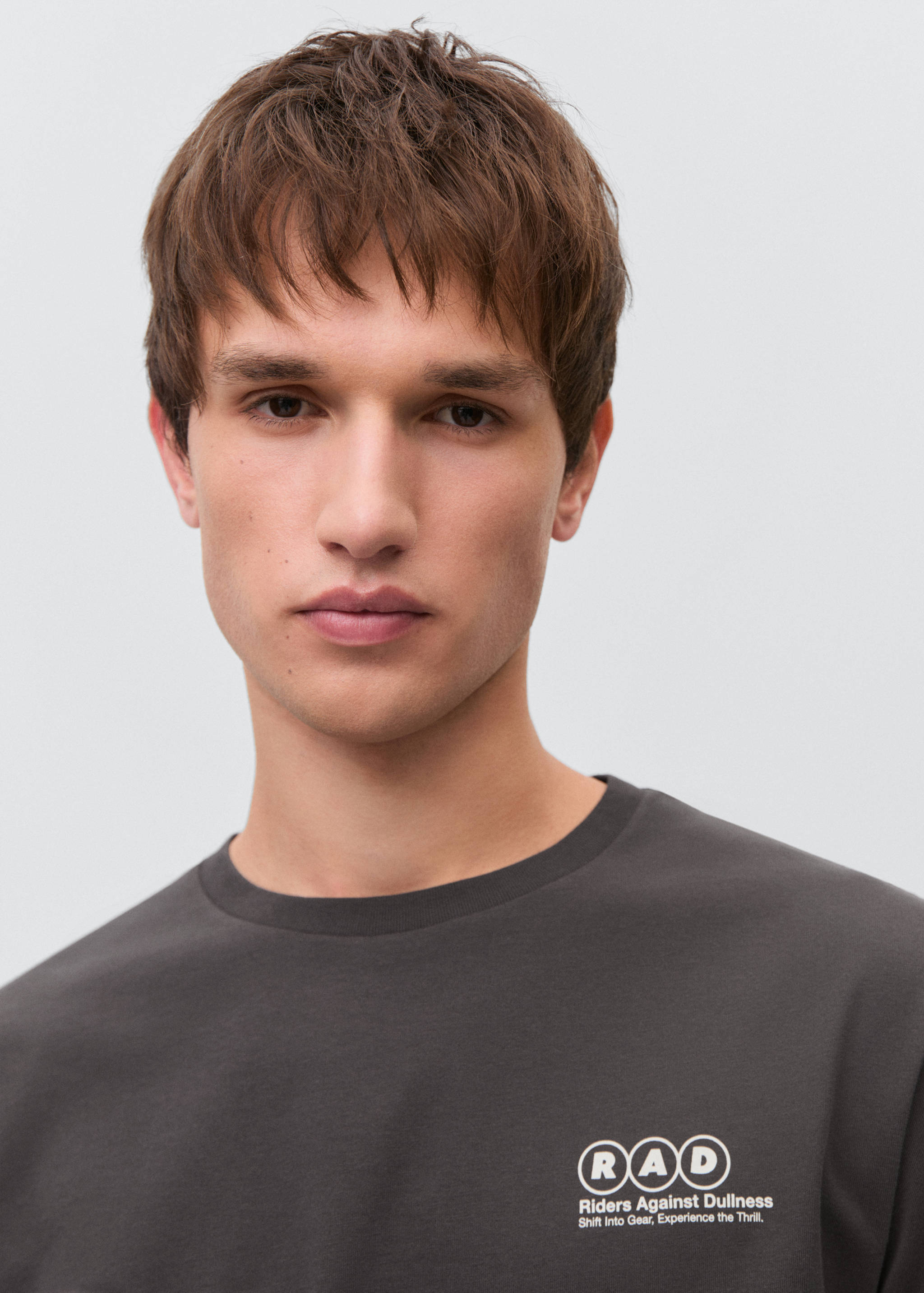 Bedrucktes Baumwoll-T-Shirt - Detail des Artikels 1