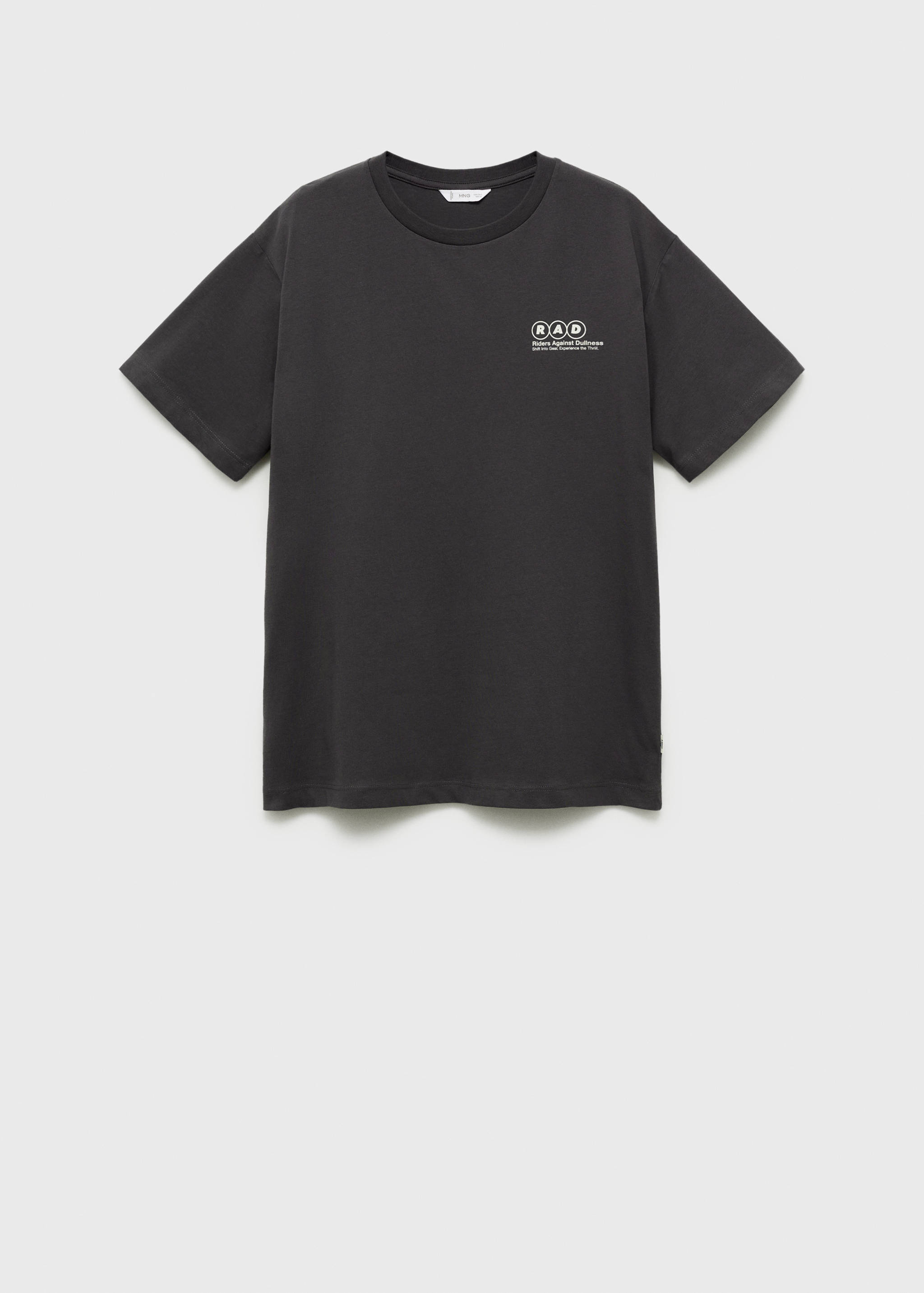 Bedrucktes Baumwoll-T-Shirt - Artikel ohne Model