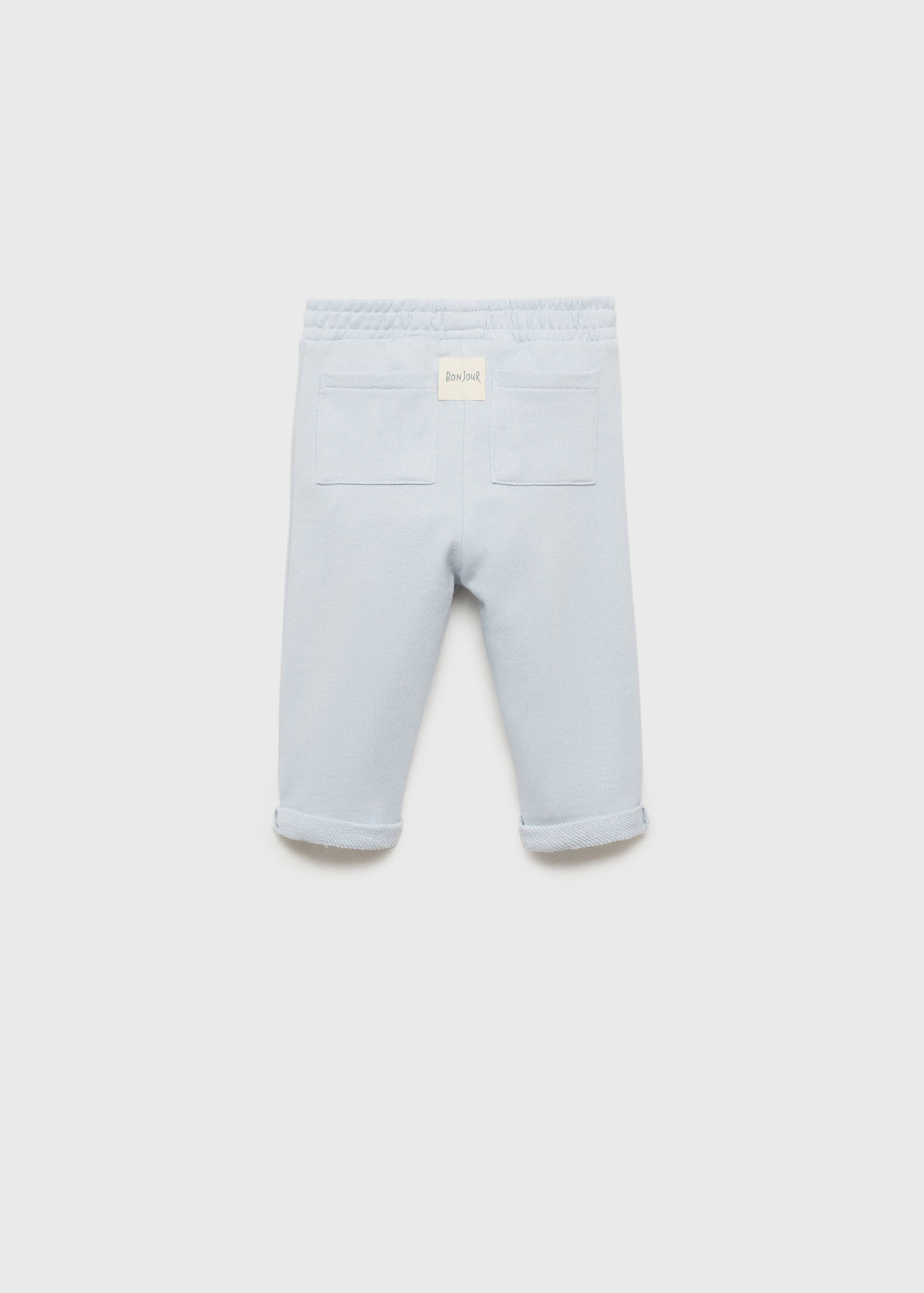Pantalon jogger coton - Verso de l’article
