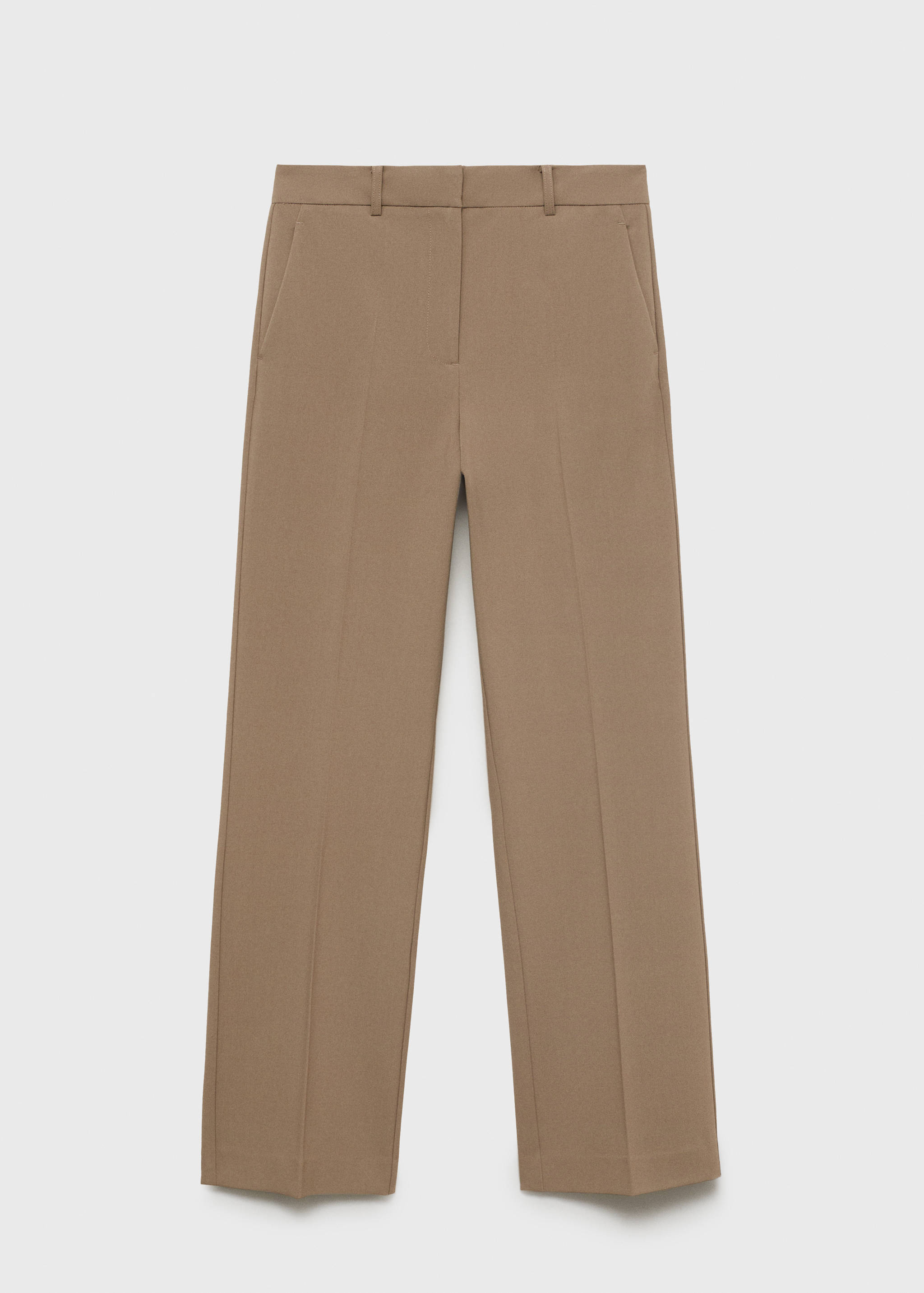 Straight mid-rise pants - Article without model