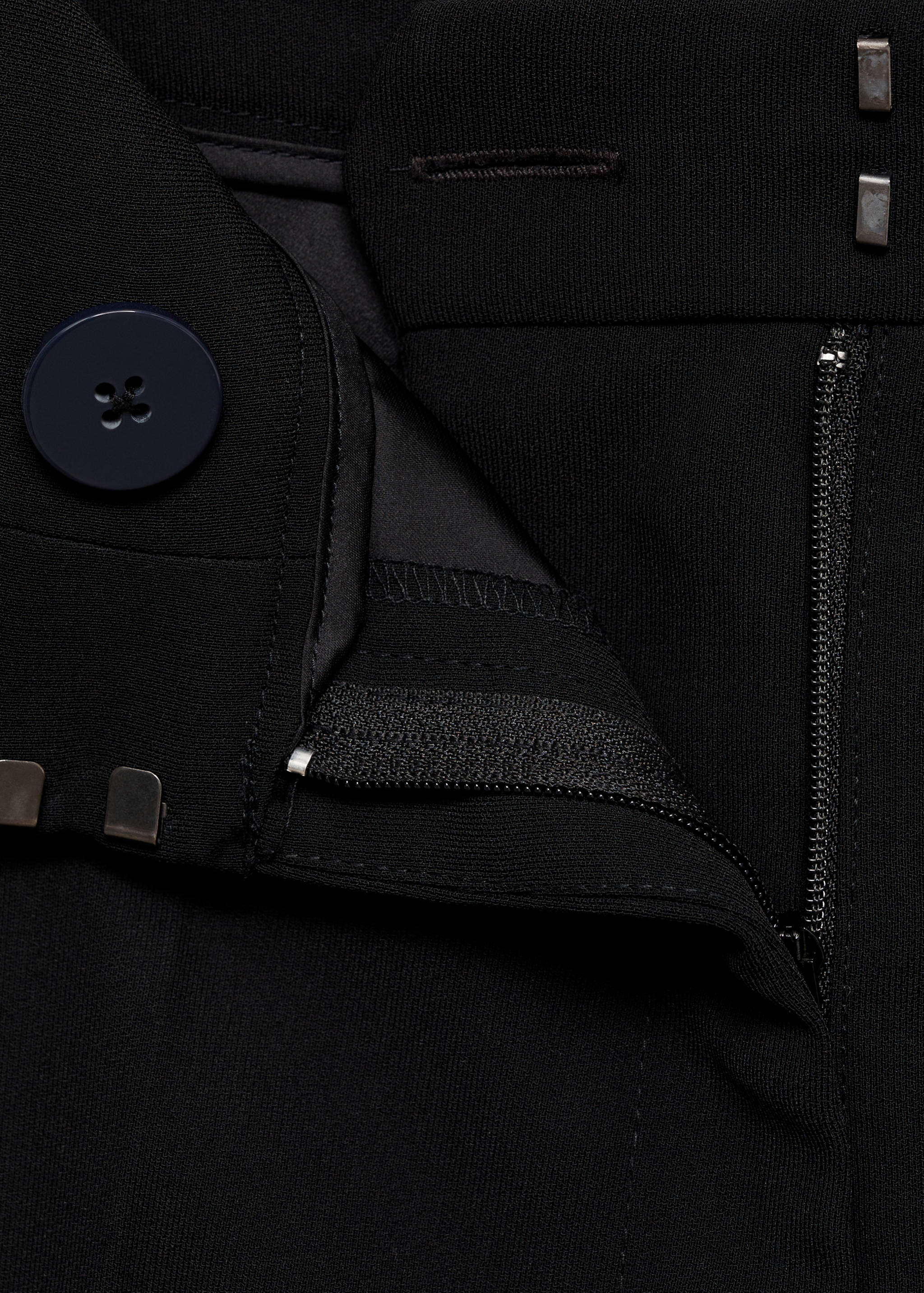 Wide leg suit trousers - Details of the article 0