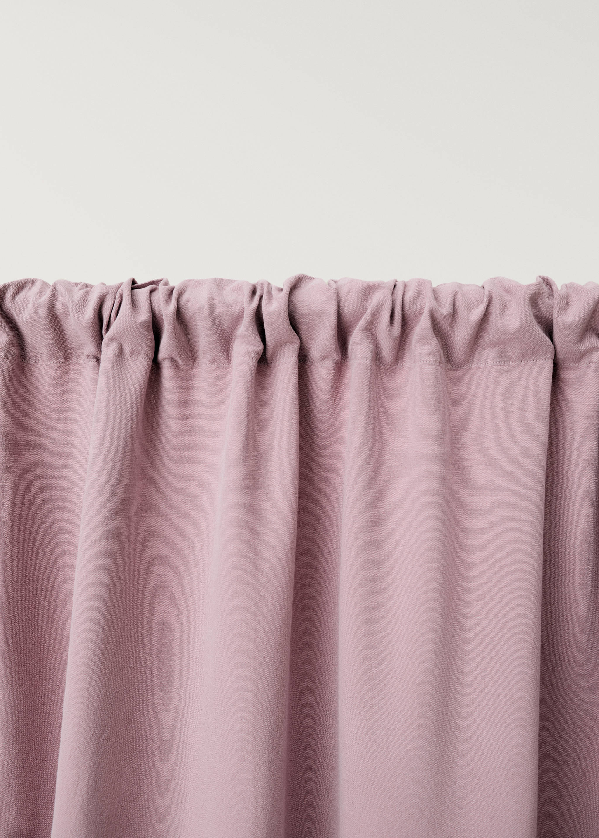 Washed-effect linen curtain - Details of the article 2