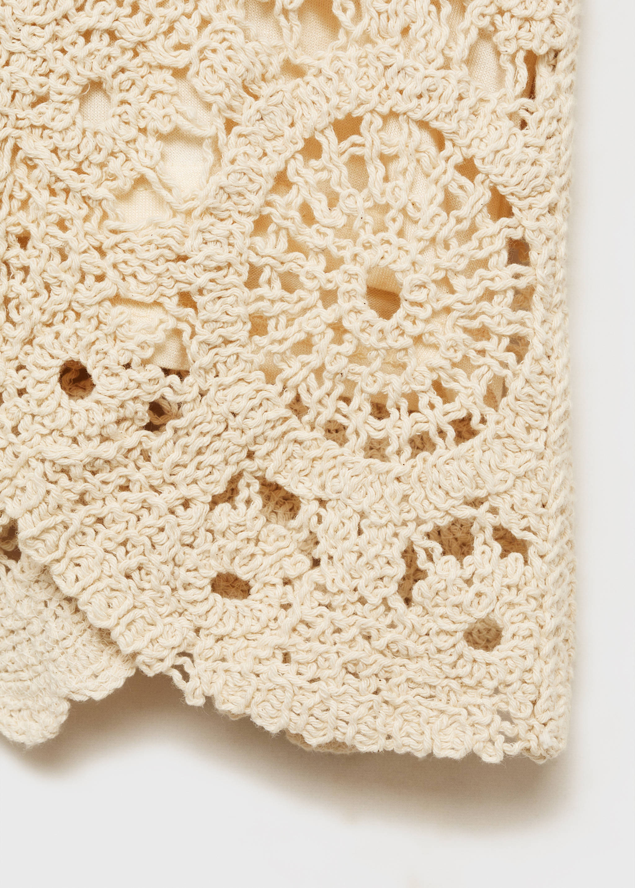 Floral crochet crop top - Details of the article 8