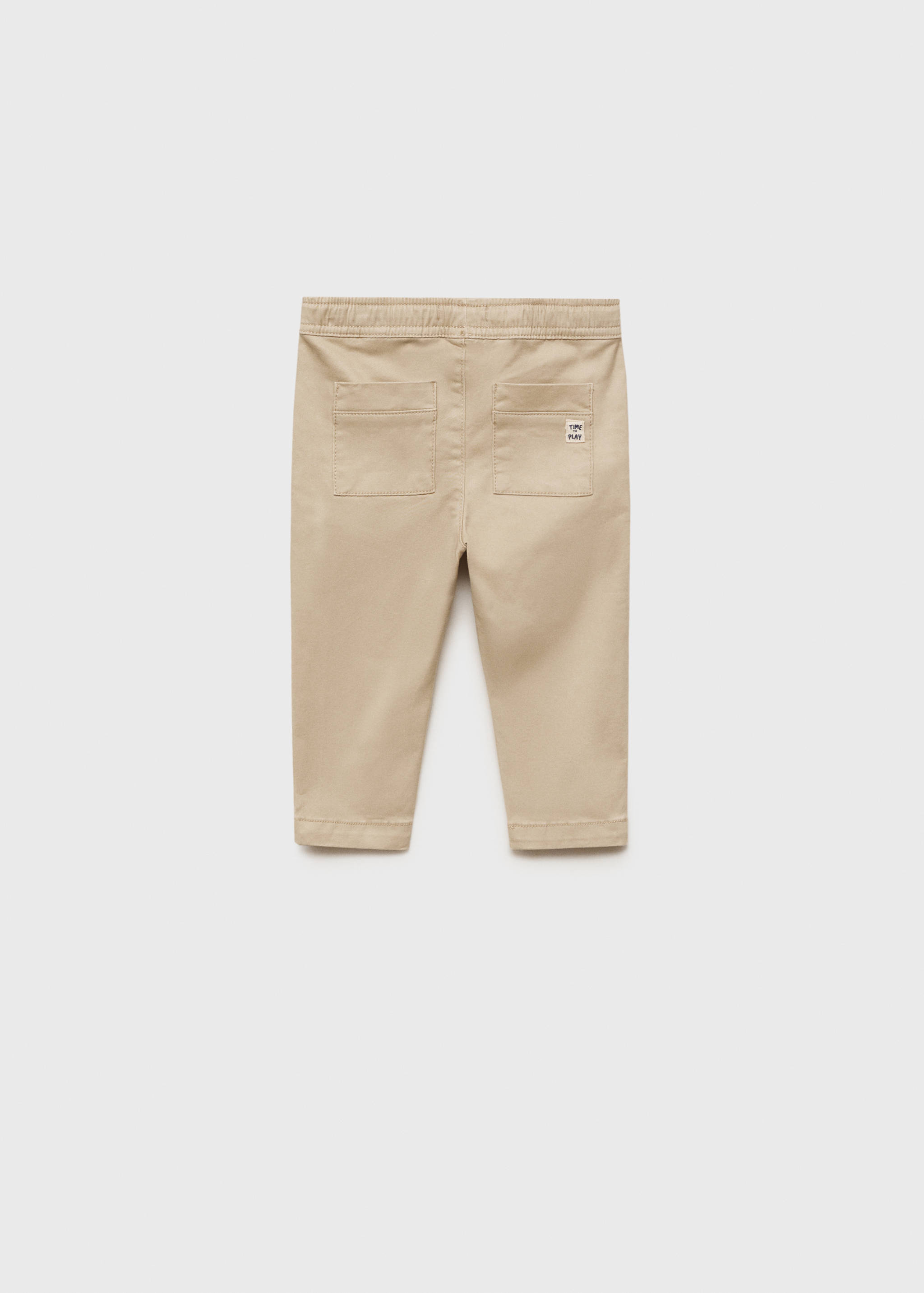 Pantalon jogger coton - Verso de l’article