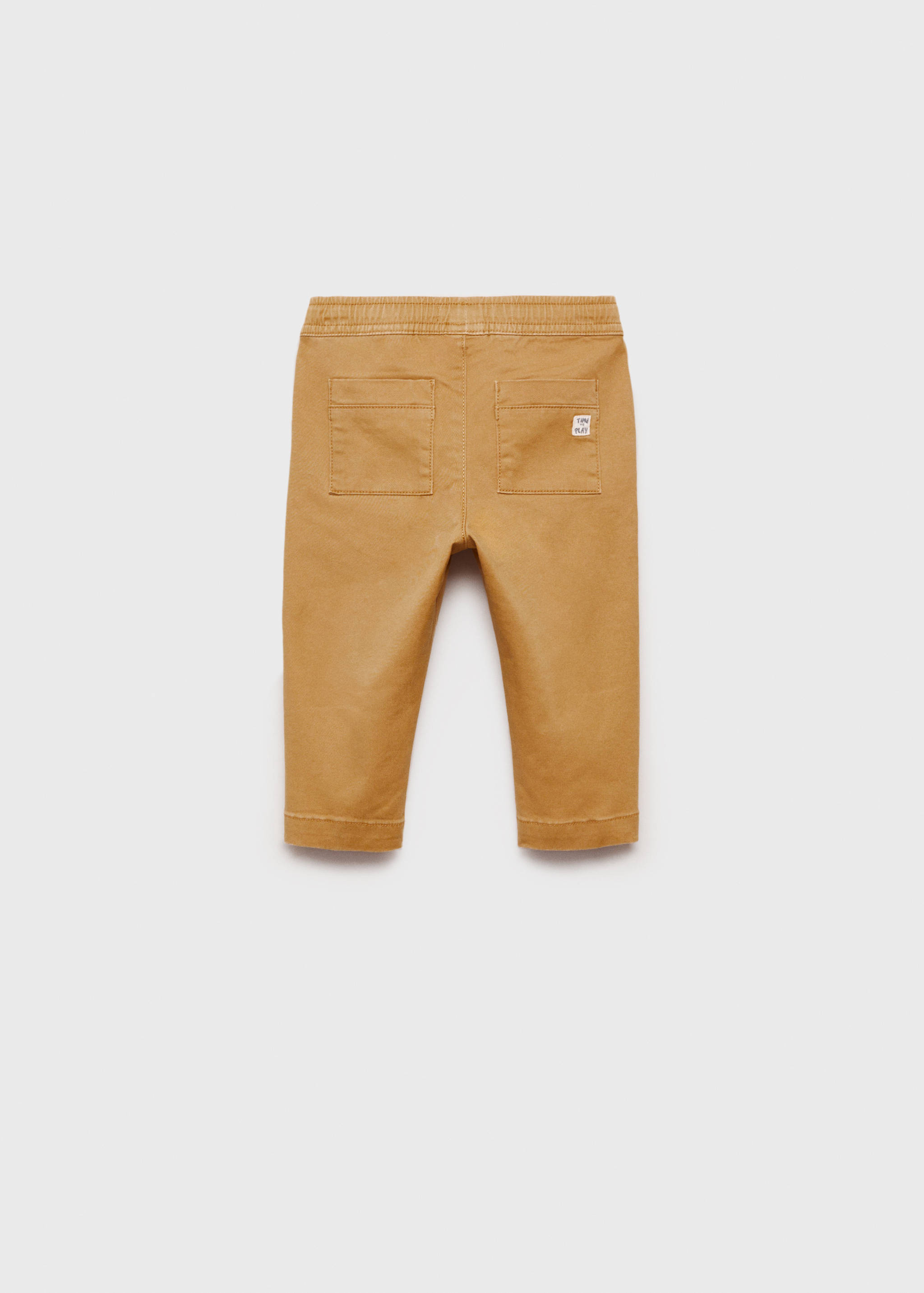 Pantalon jogger coton - Verso de l’article