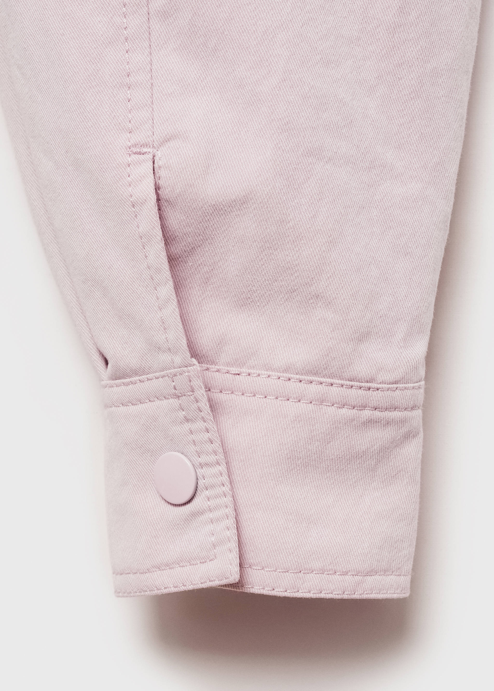 Gathered denim jacket - Details of the article 0