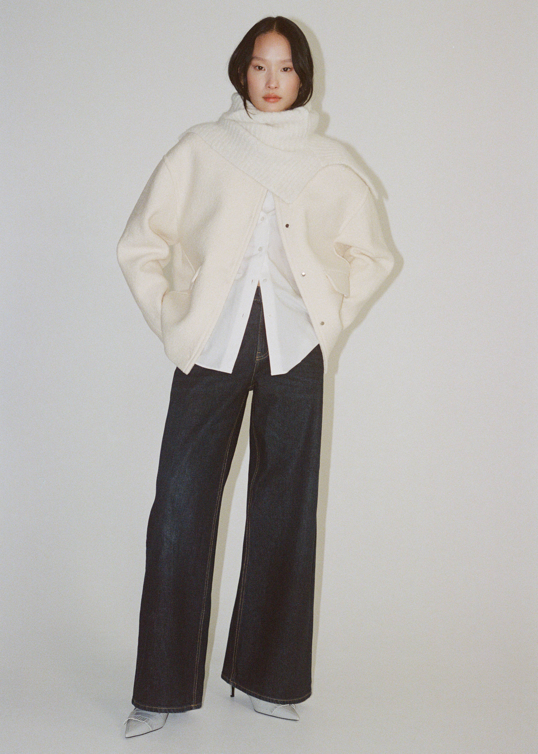 Veste laine col montant - Détail de l'article 6