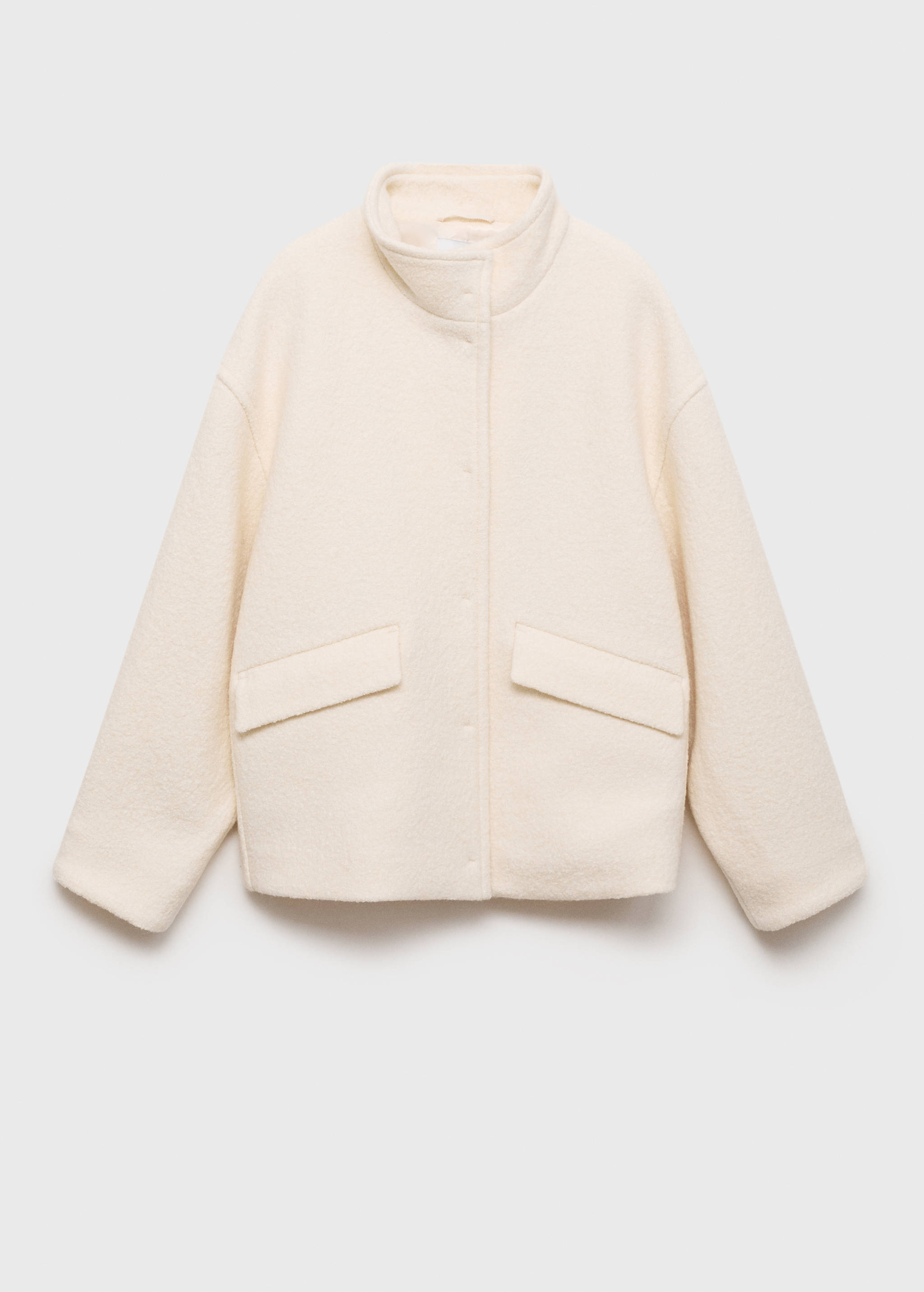 Turtleneck wool jacket - Article without model
