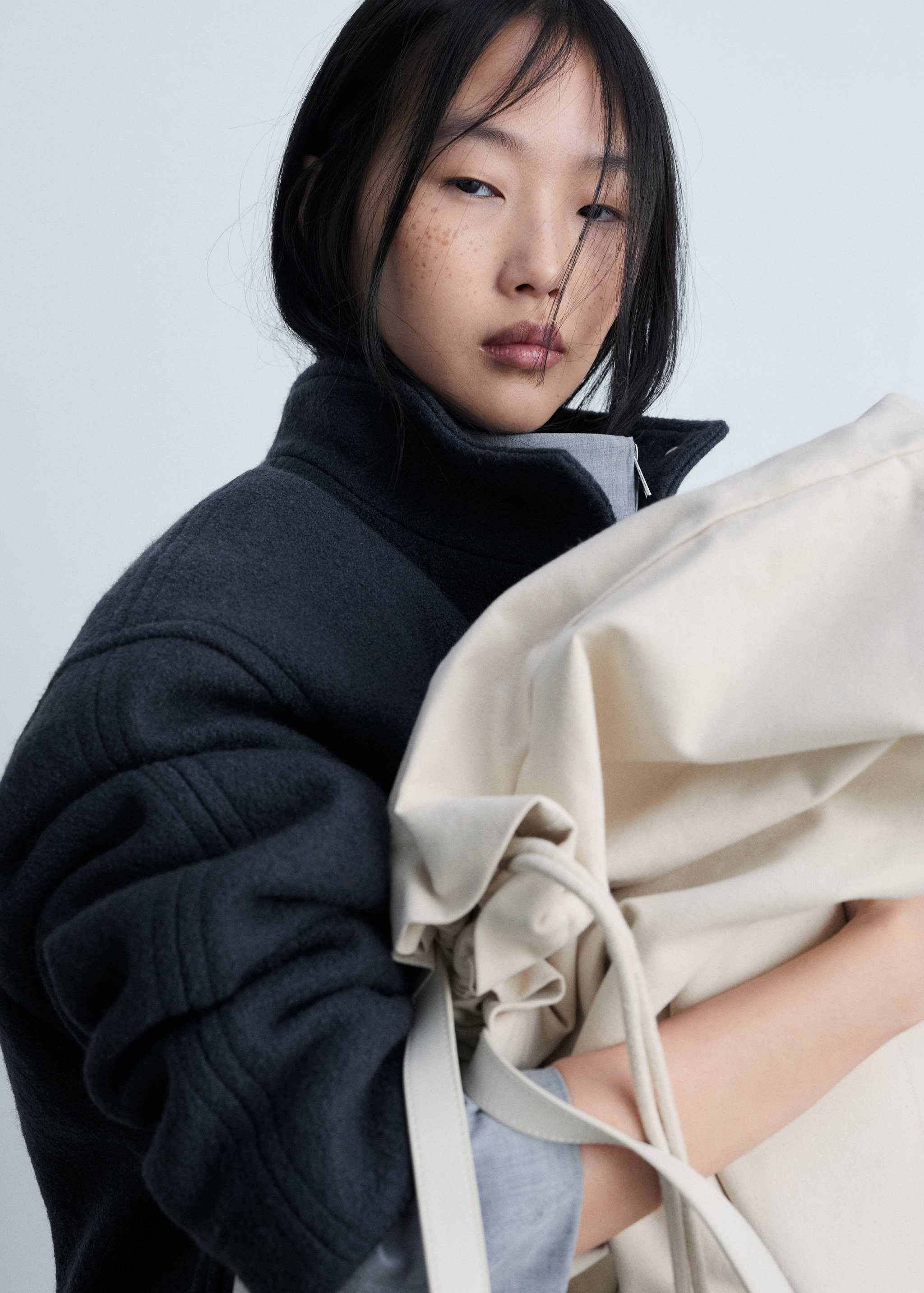 Veste laine col montant - Détail de l'article 2