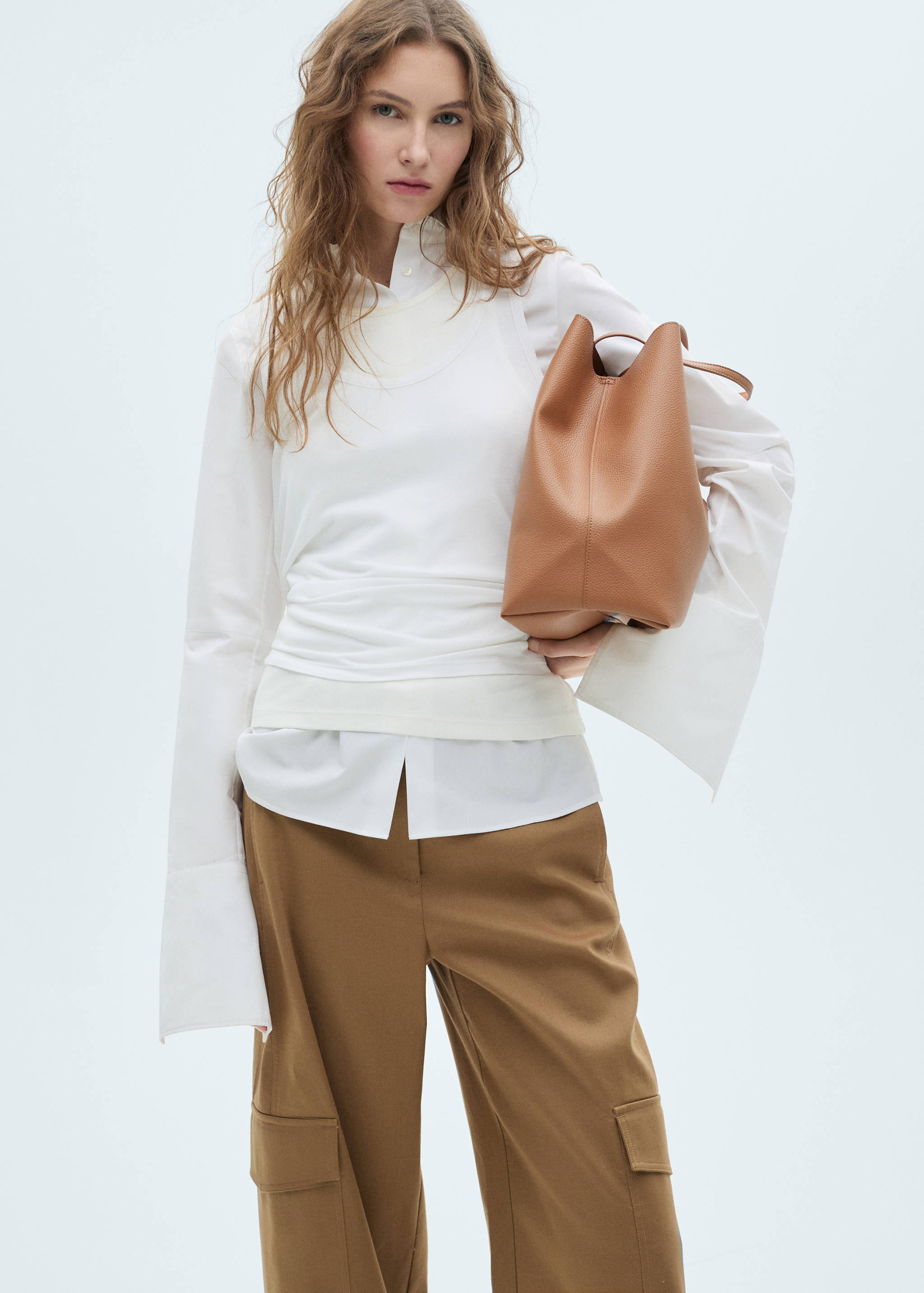 Sac shopper effet grainé - Détail de l'article 9