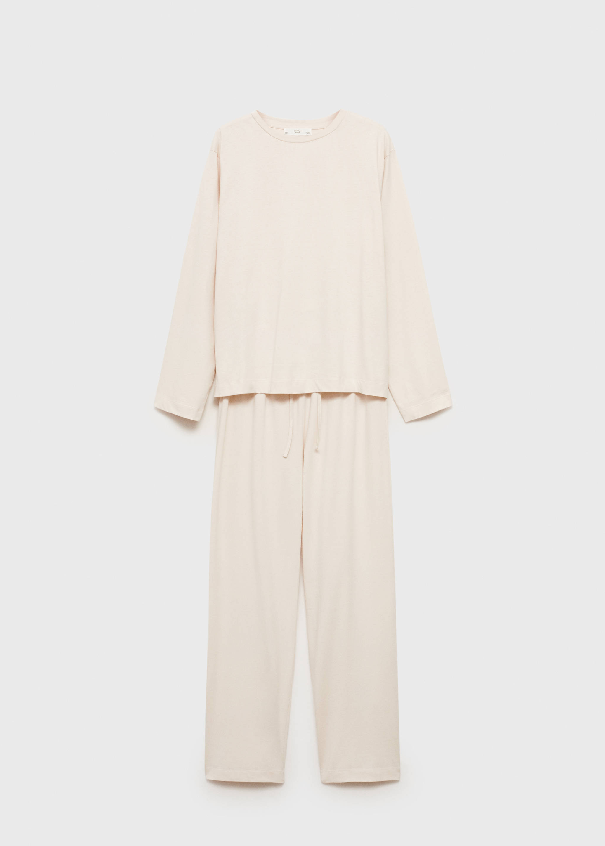 Pijama dos piezas algodón diseño liso - Artículo sin modelo