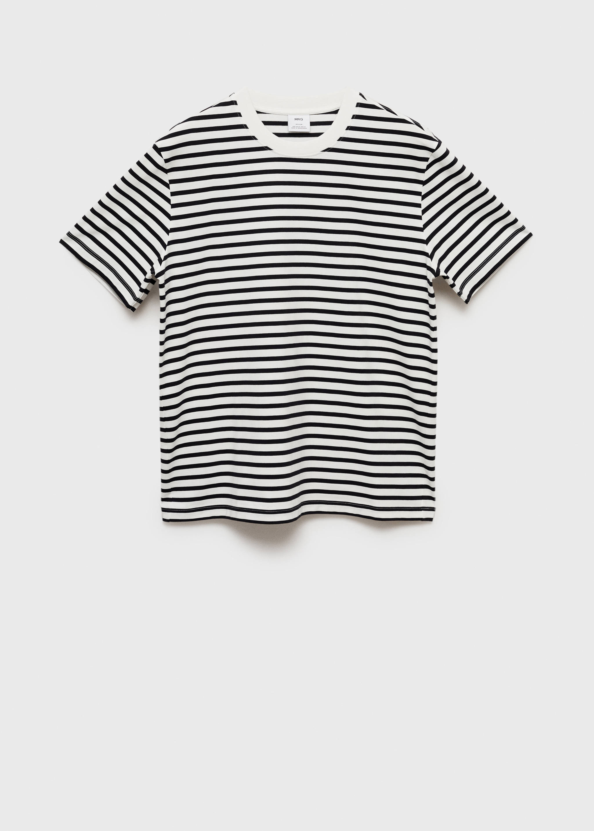 100% cotton striped t-shirt - Article without model