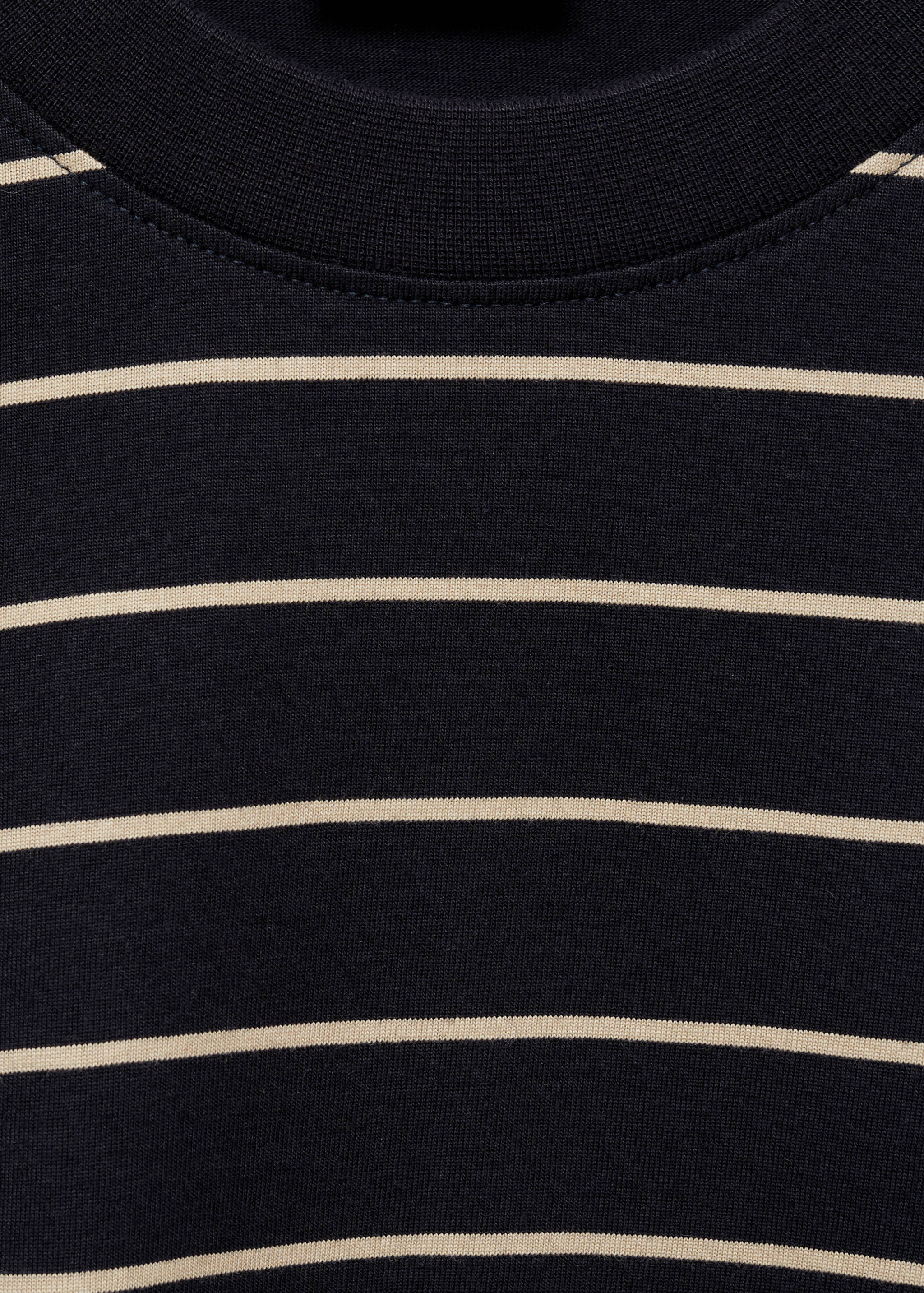 100% cotton striped t-shirt - Details of the article 8
