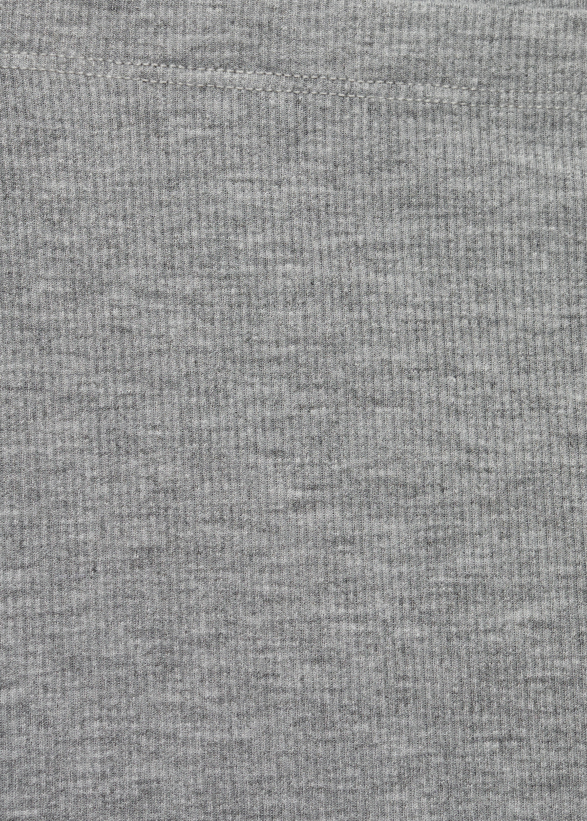 بنطال بتصميم مضلع طويل - تفاصيل المنتج 0