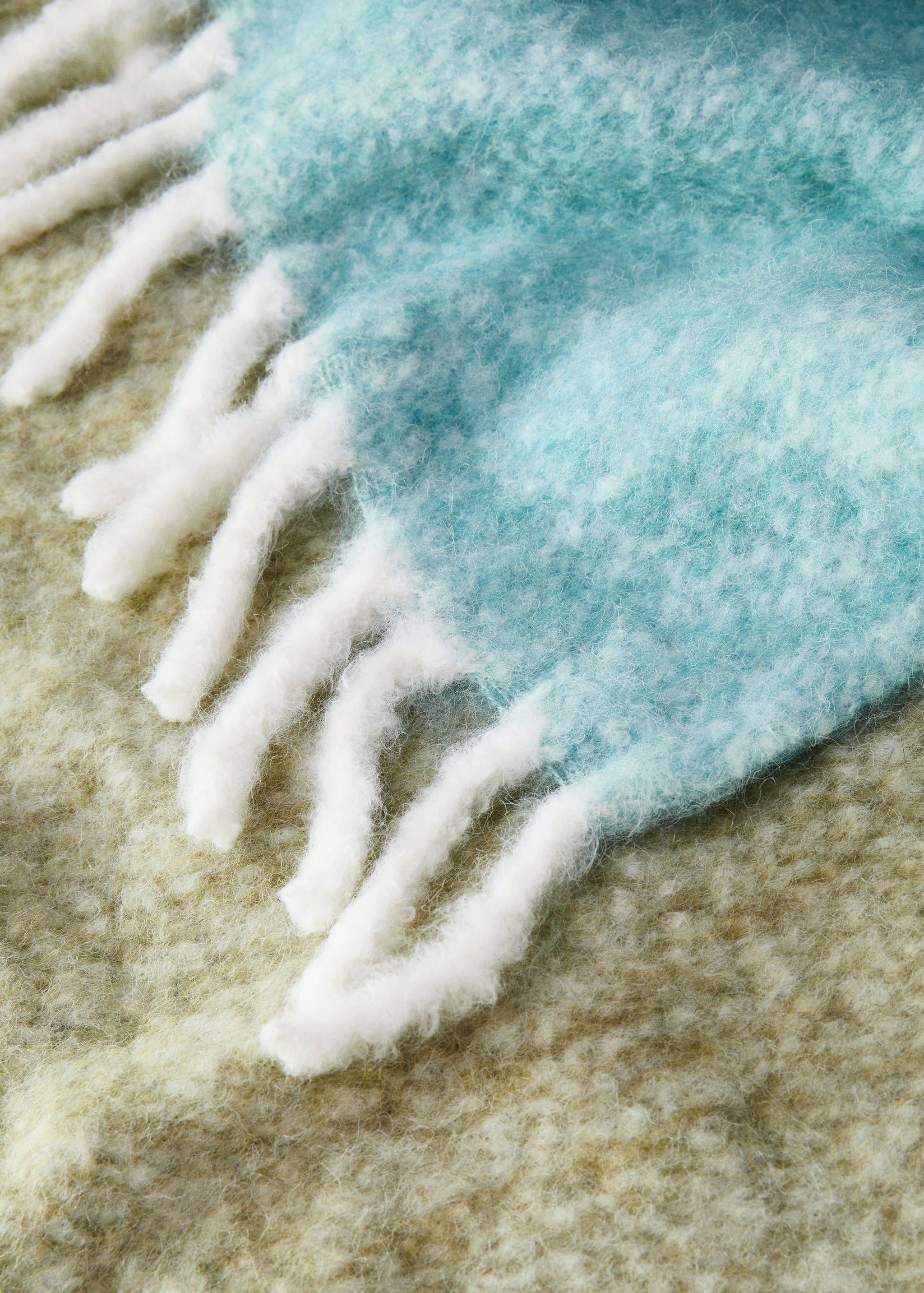 Couverture rayures multicolores - Détail de l'article 1