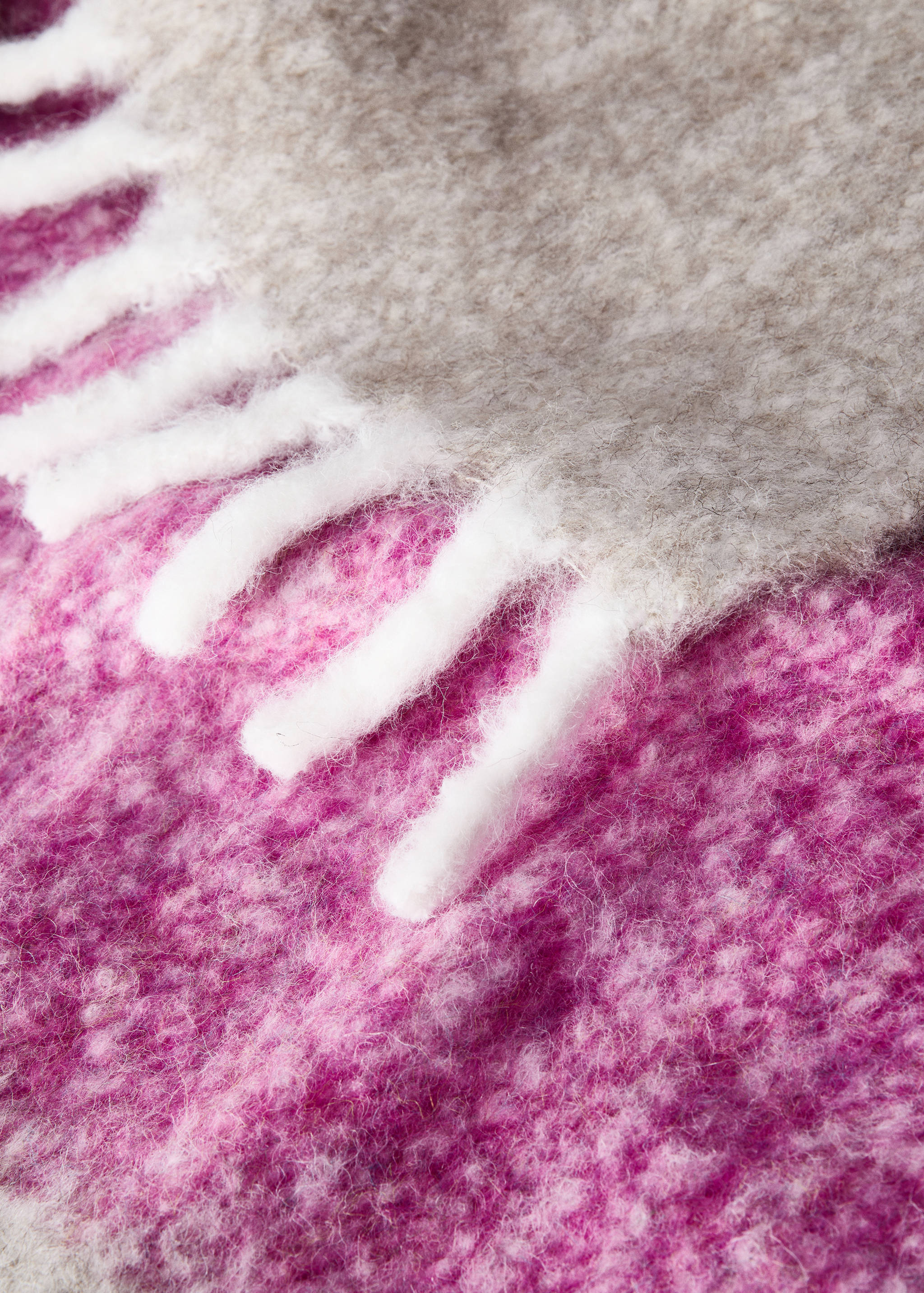 Couverture rayures multicolores - Détail de l'article 1