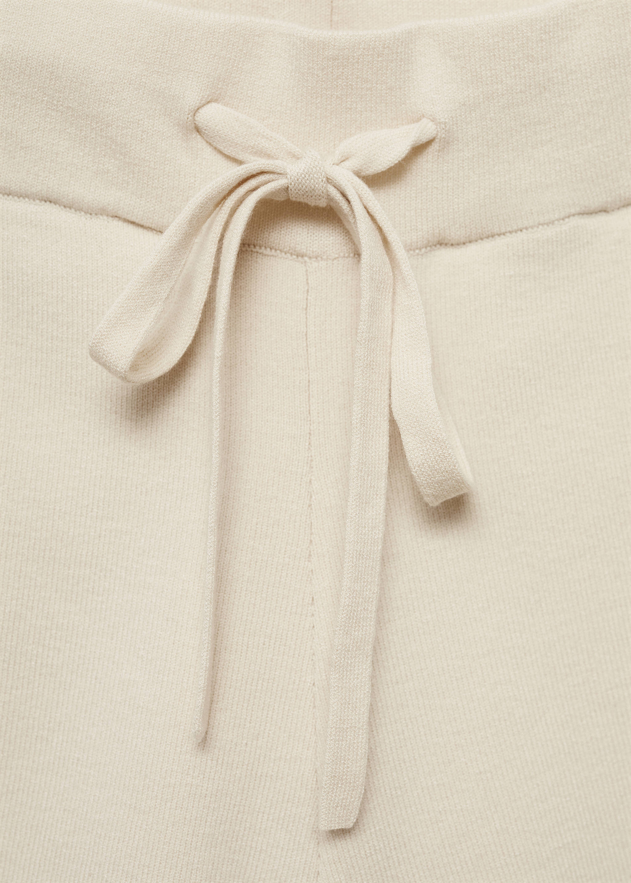 Ribbed knitted shorts - Details of the article 8