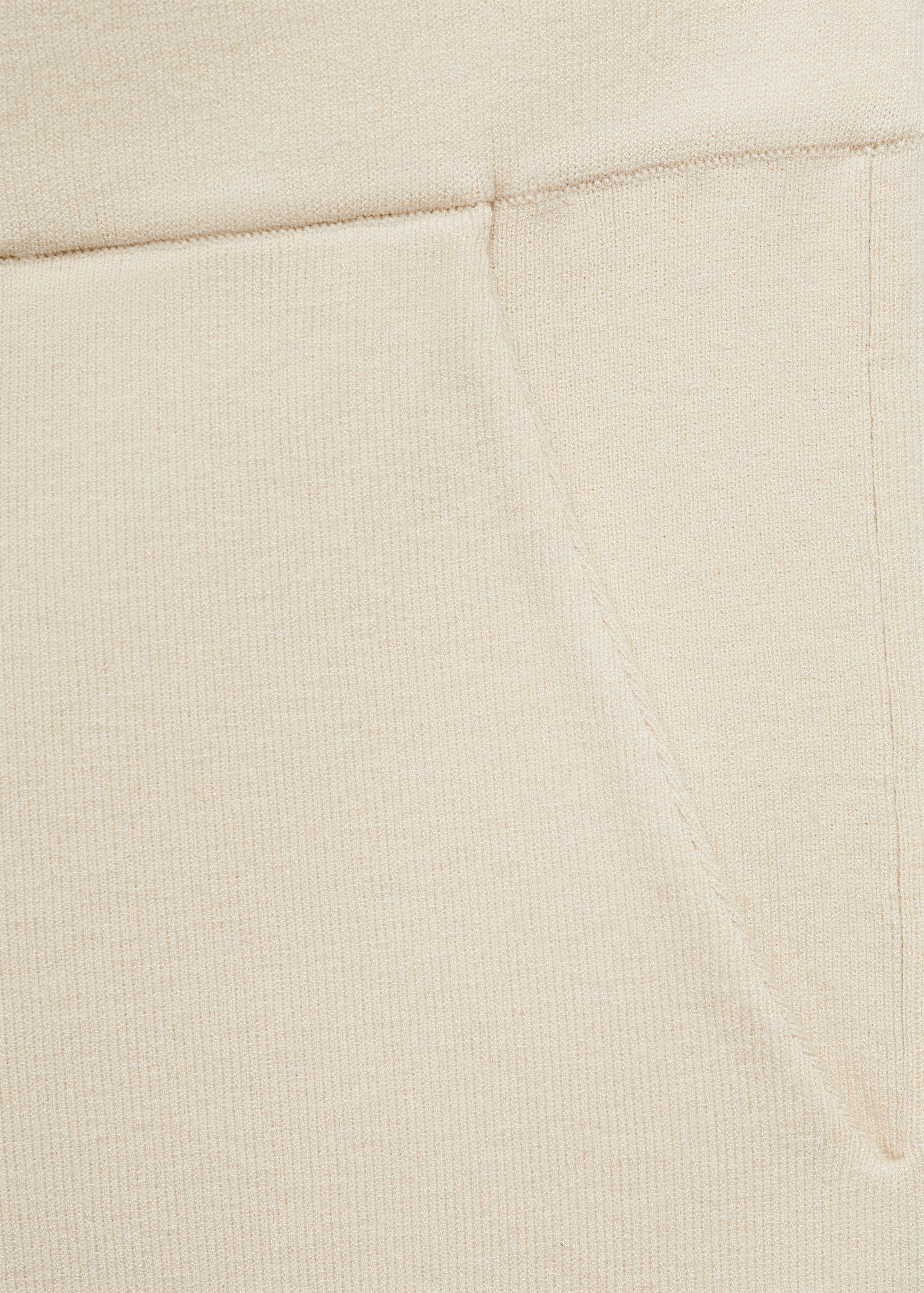 Ribbed knitted shorts - Details of the article 0