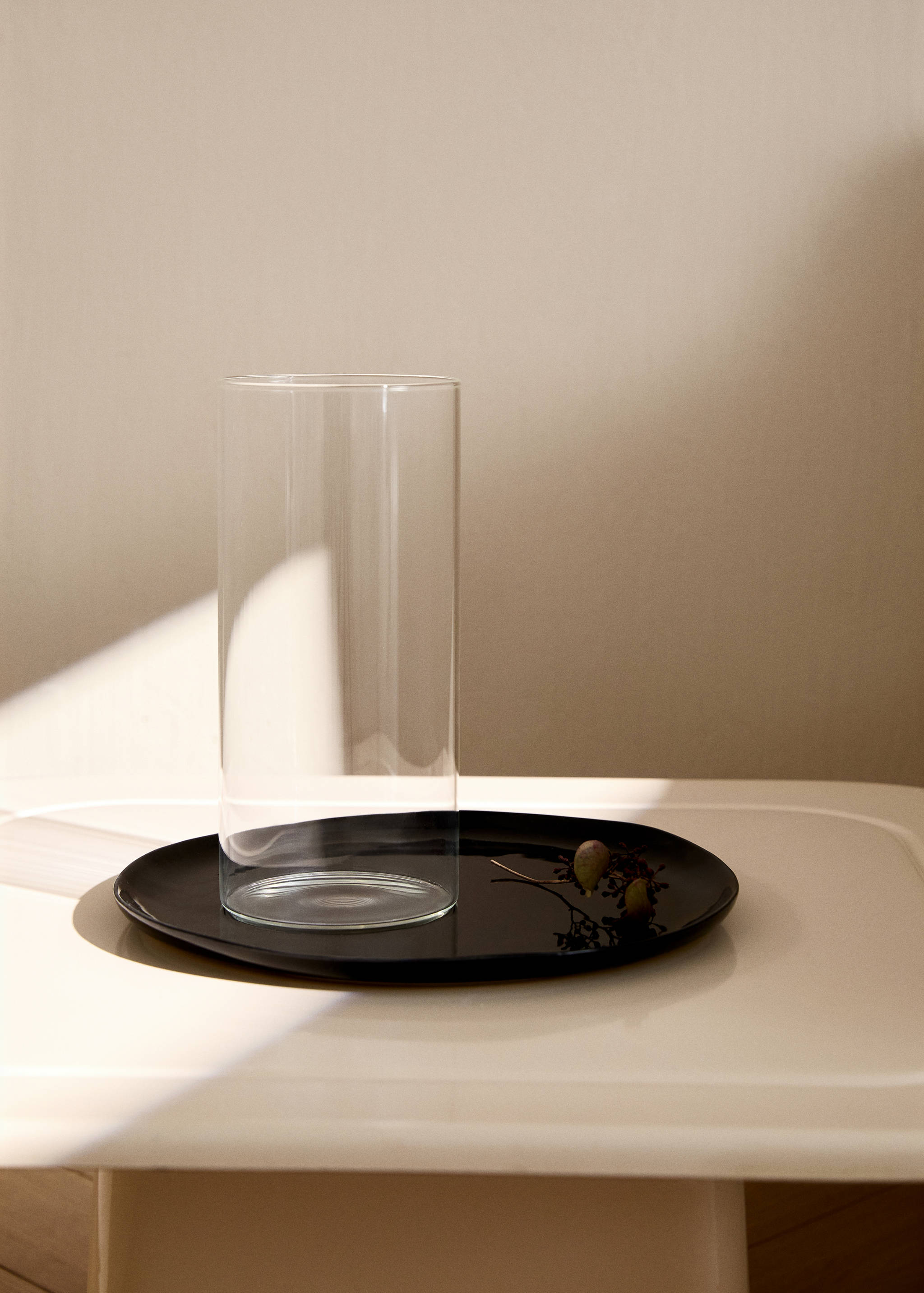 Mellanstor cylindervas i borosilikat - Allmän bild