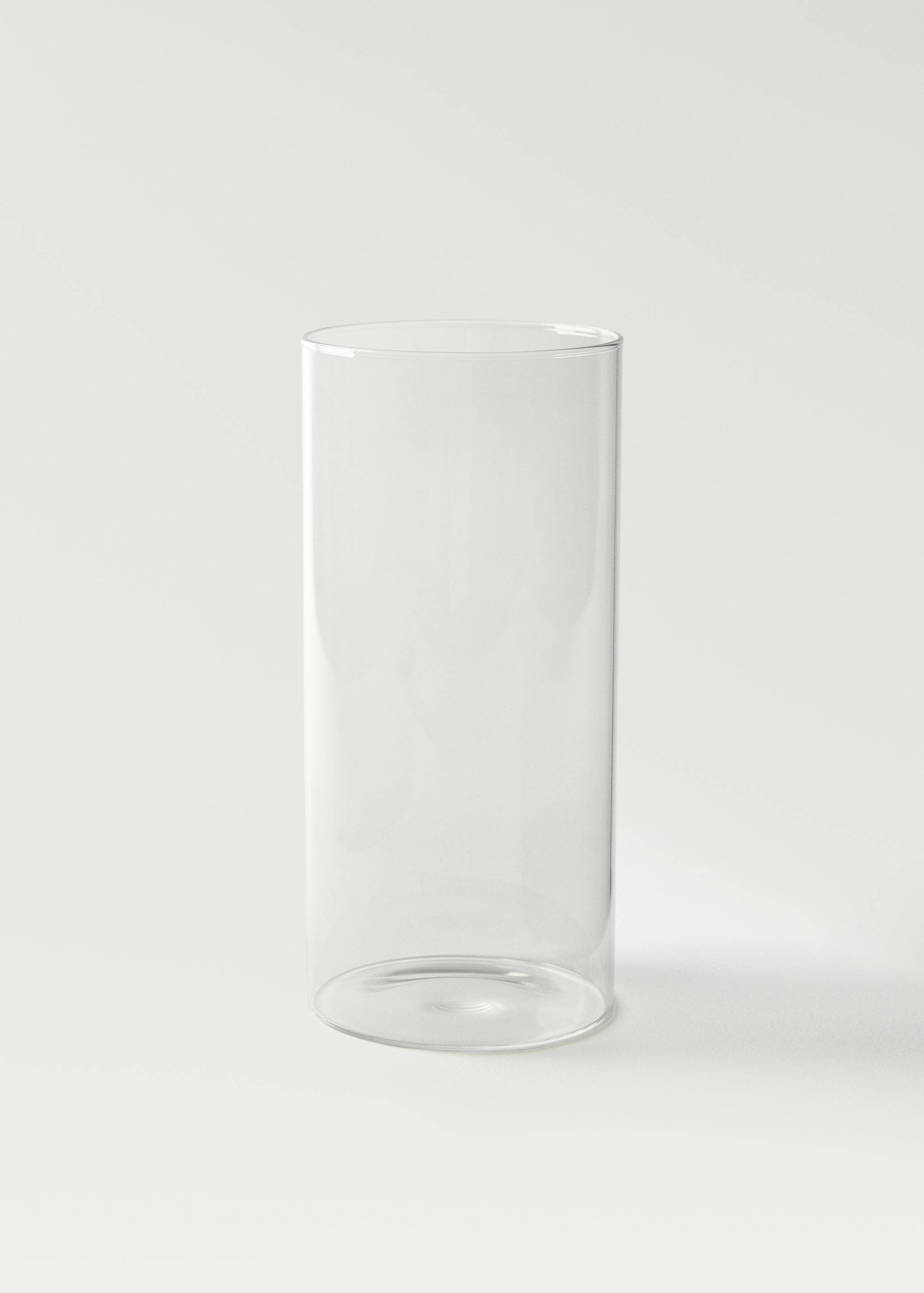 Mellanstor cylindervas i borosilikat - Artikel utan modell