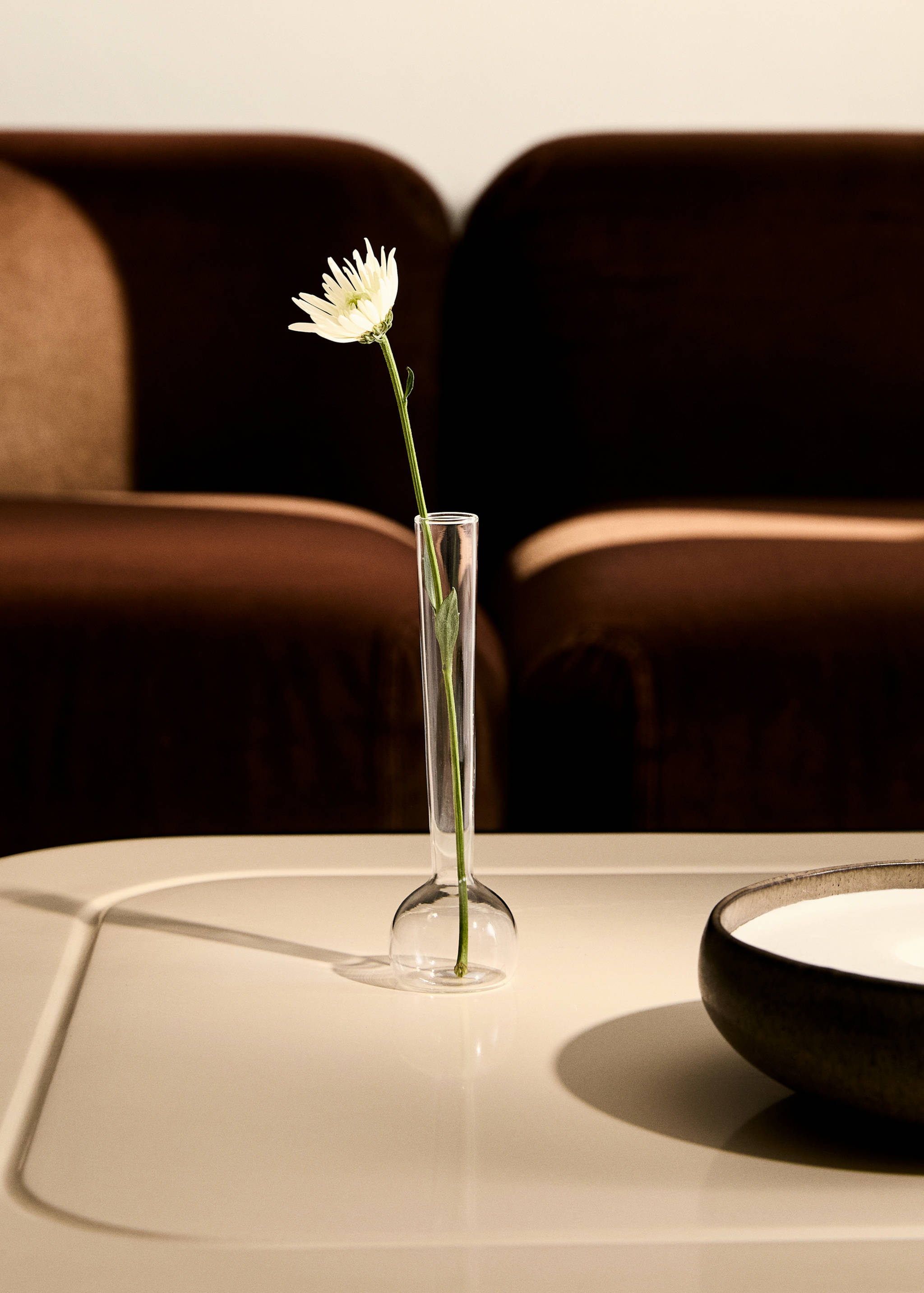 Wąski wazon ze szkła borokrzemowego - Plan ogólny