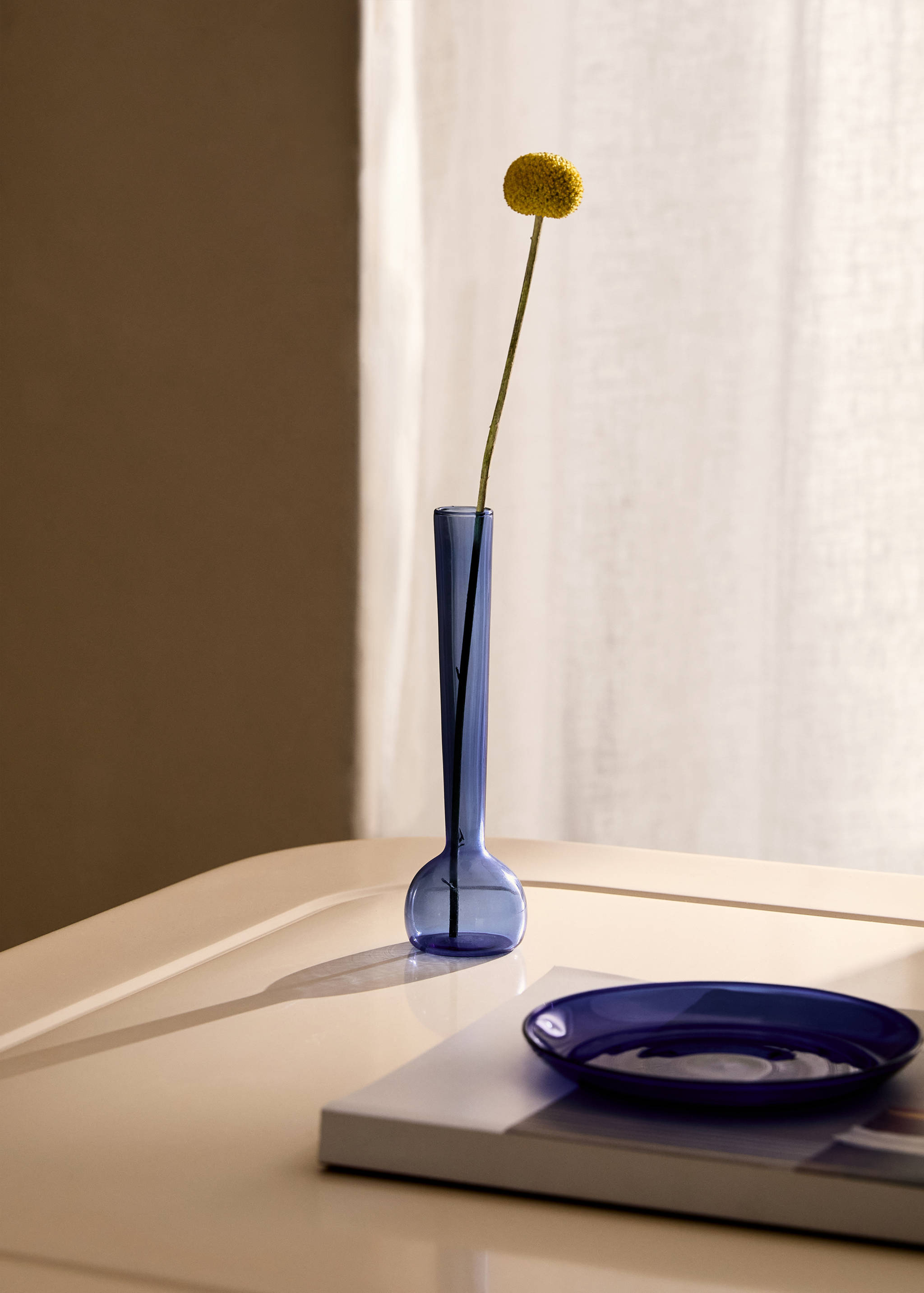 Wąski wazon ze szkła borokrzemowego - Plan ogólny