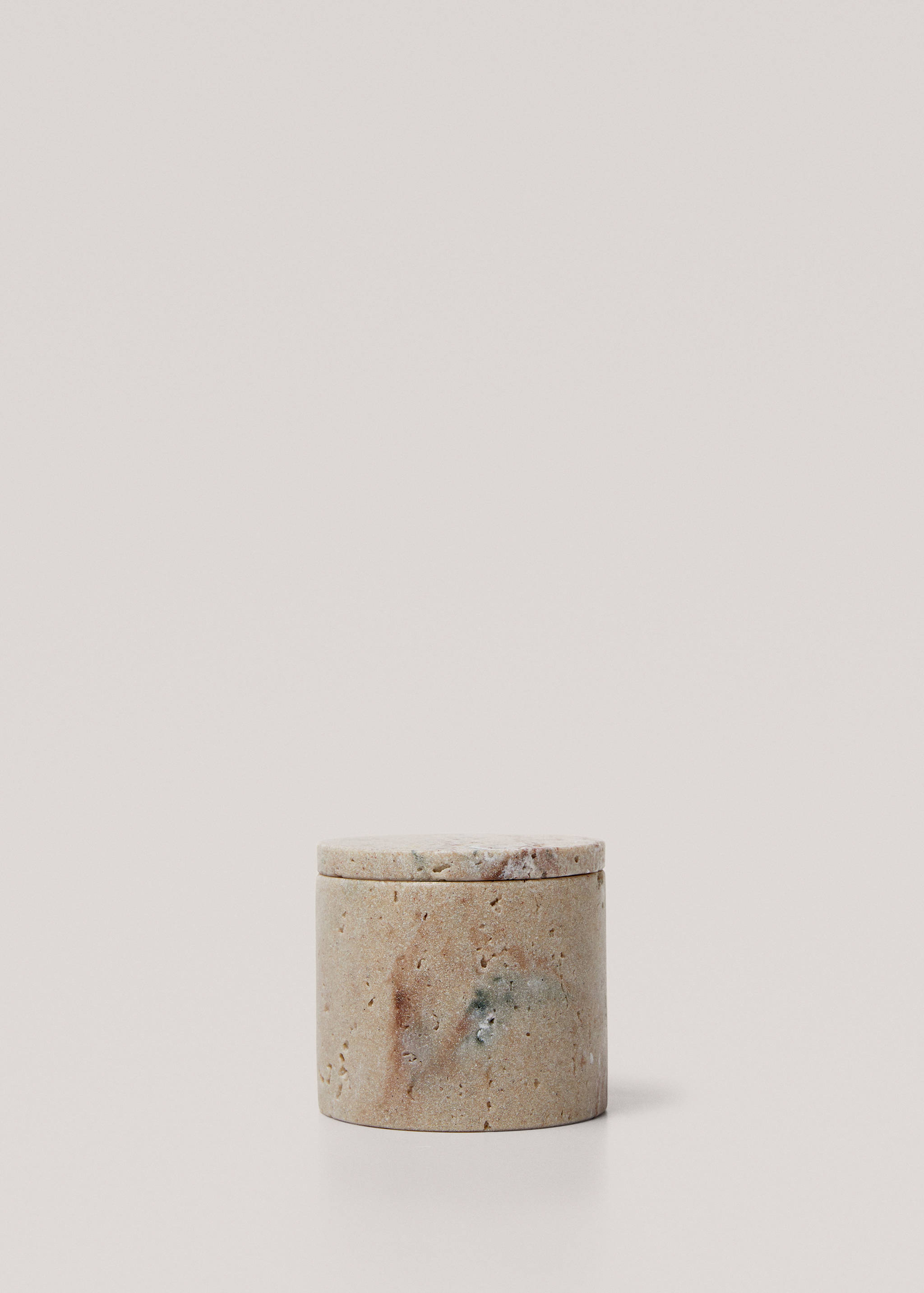 Small marble-effect resin bottle - Article without model