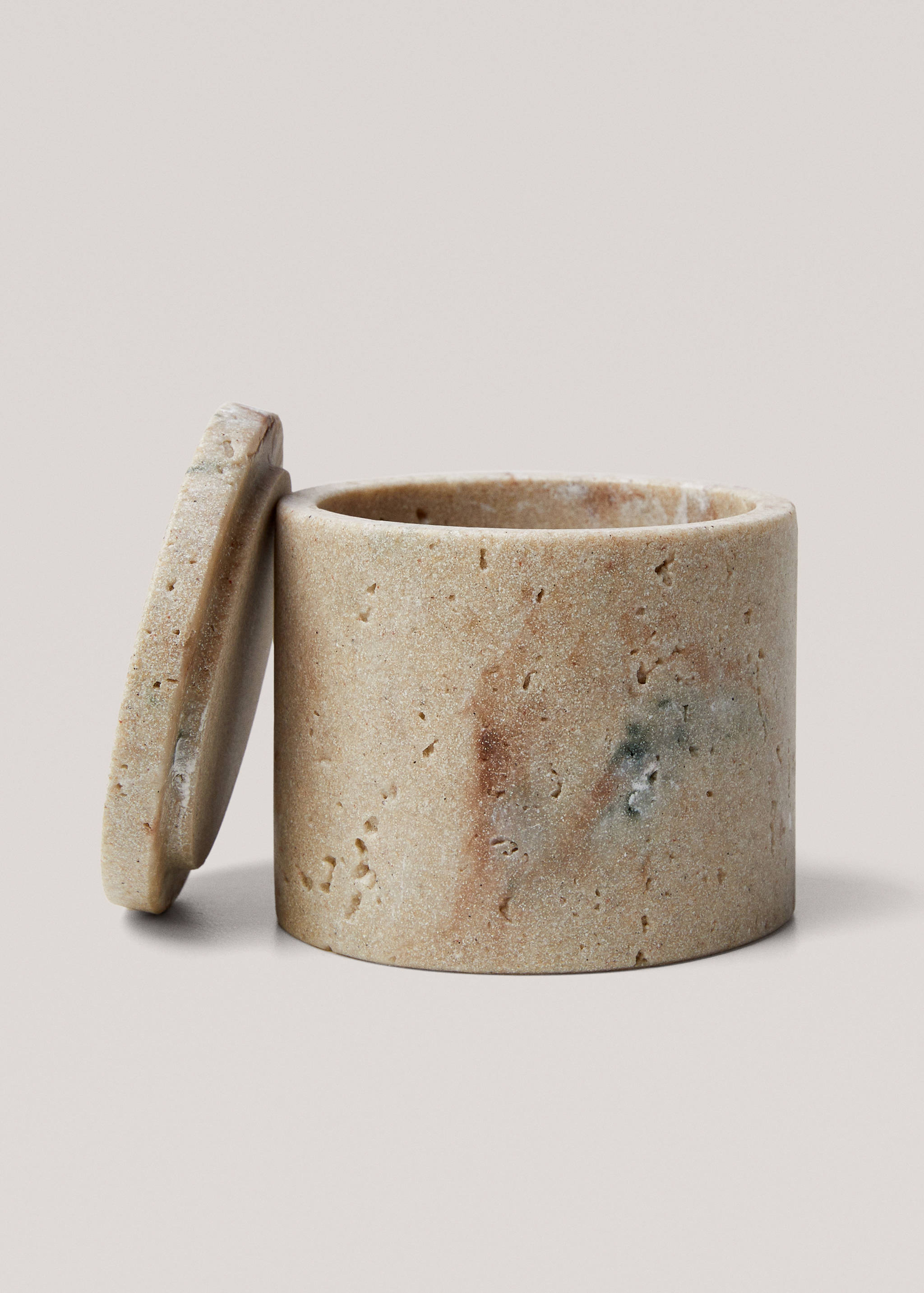 Small marble-effect resin bottle - Details of the article 3