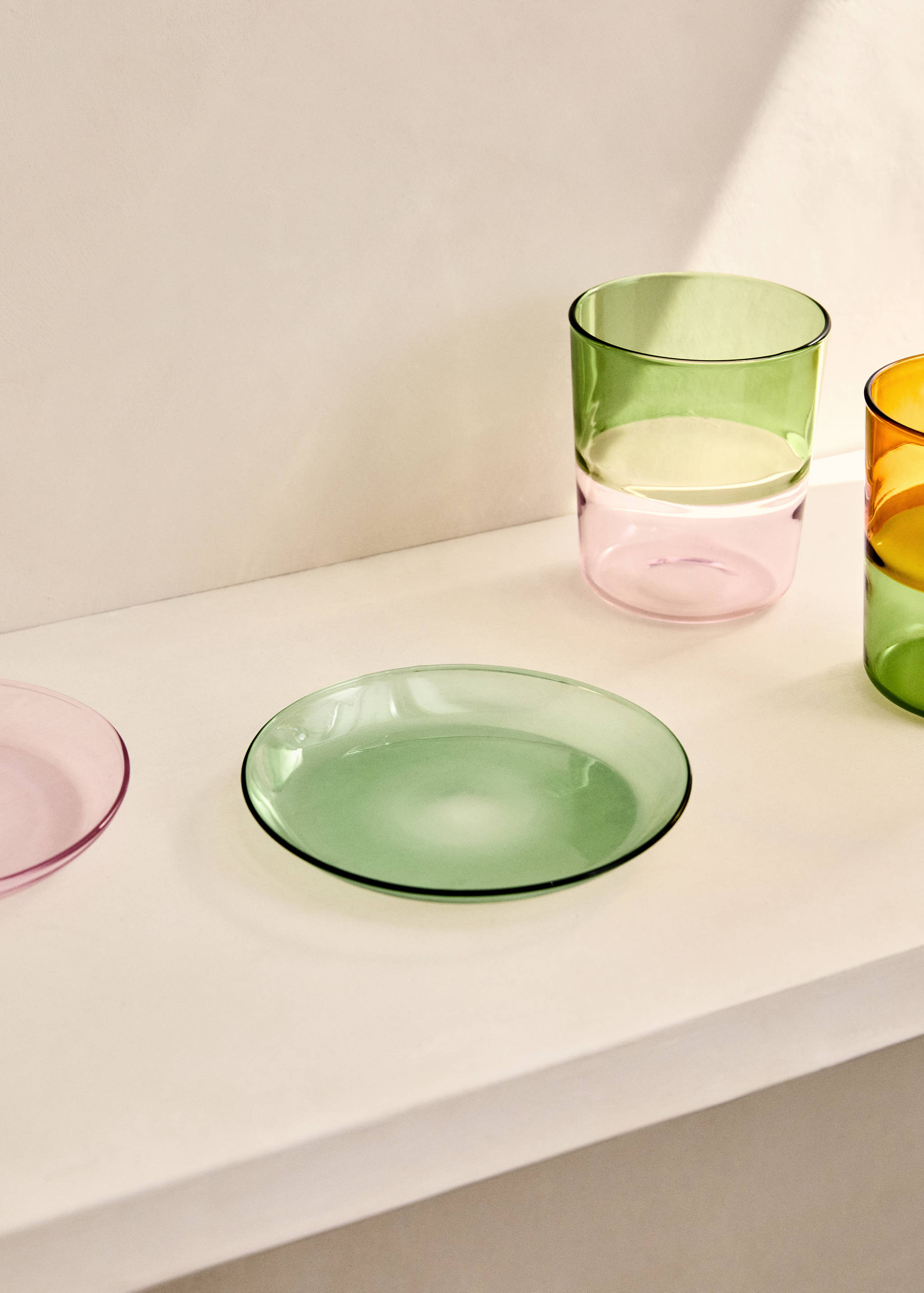 Borosilicate bread plate - General plane