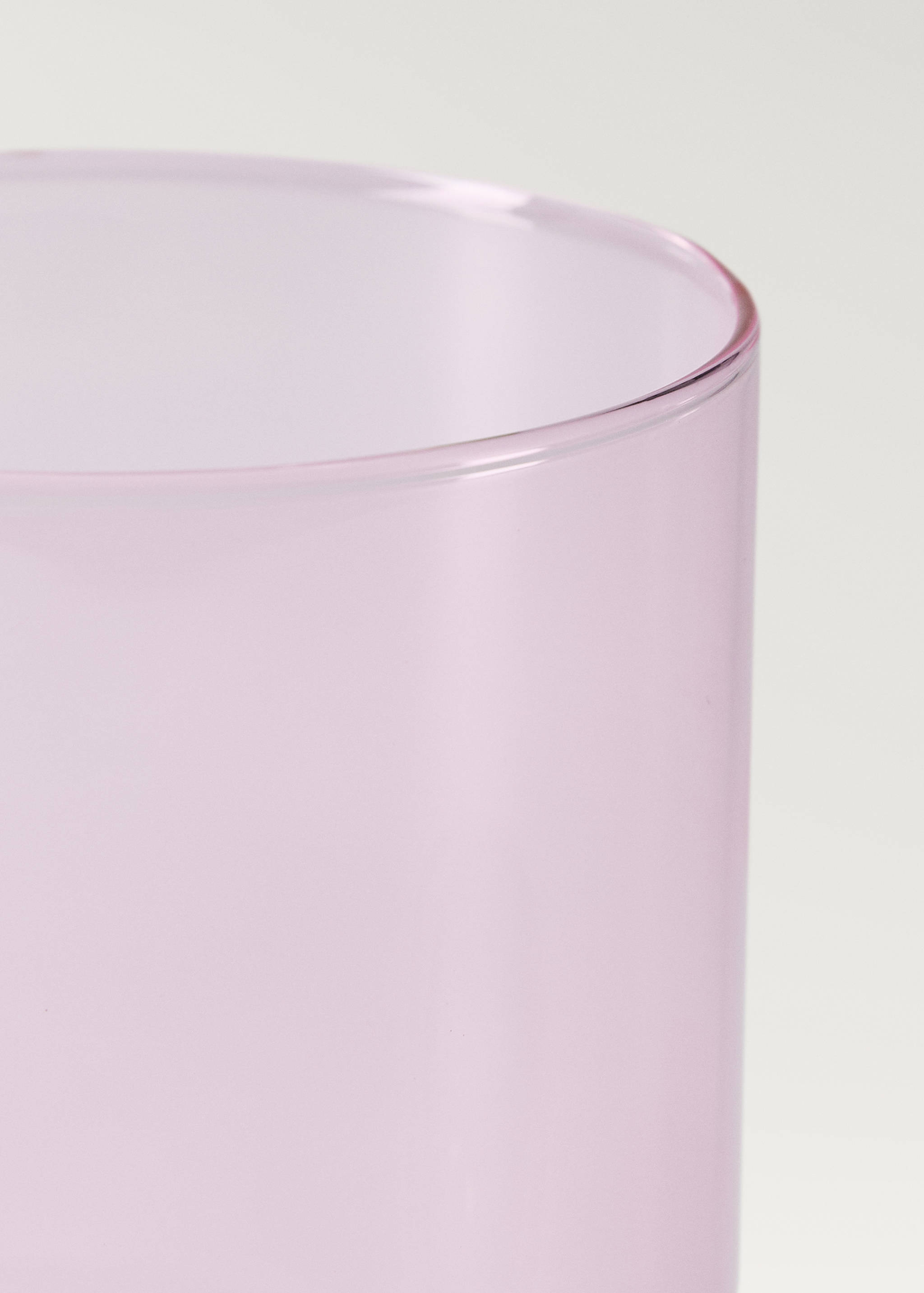 Two-tone borosilicate canister with lid - Details of the article 2
