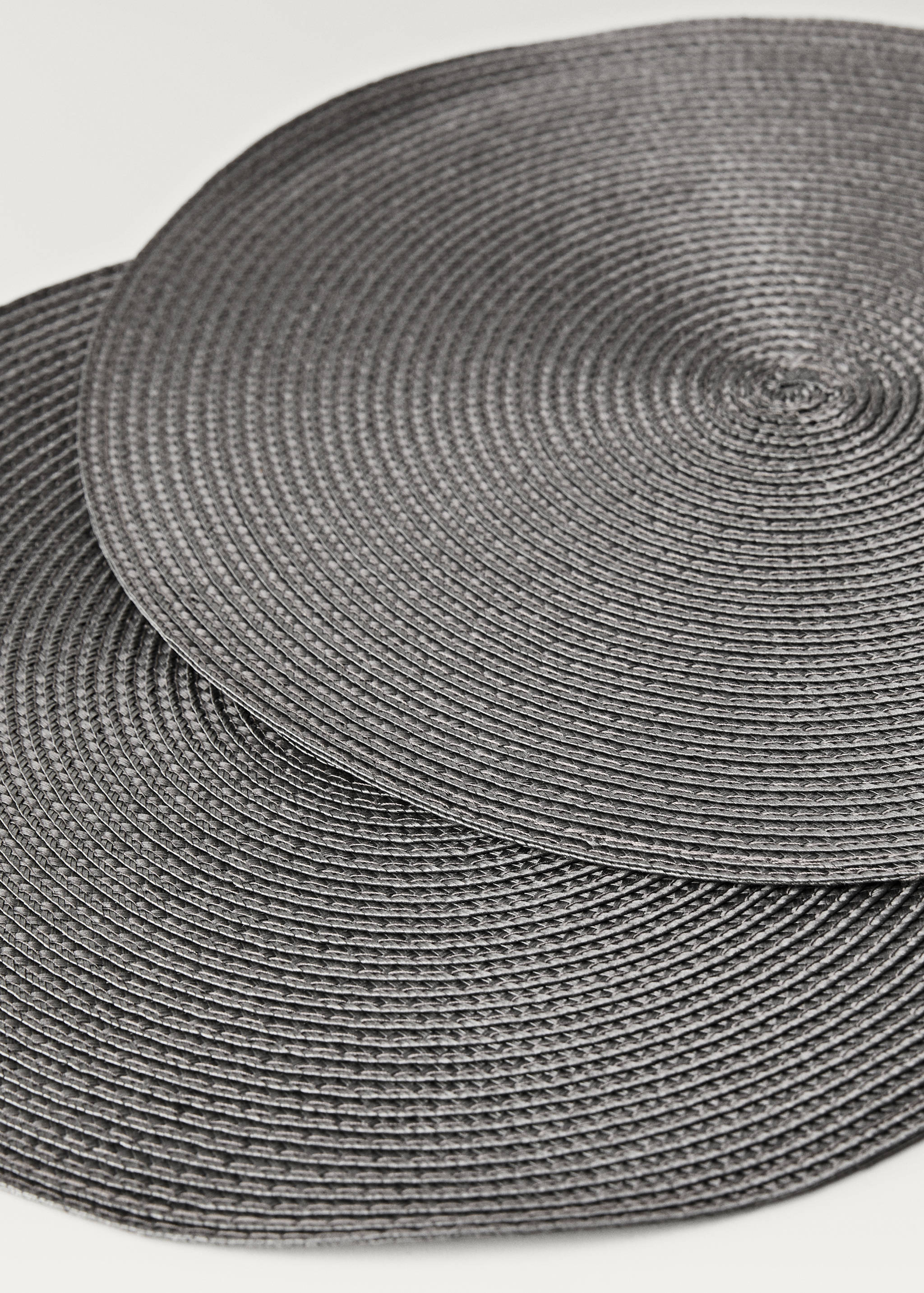 Getextureerde ronde placemats met reliëf - Detail van het artikel 1