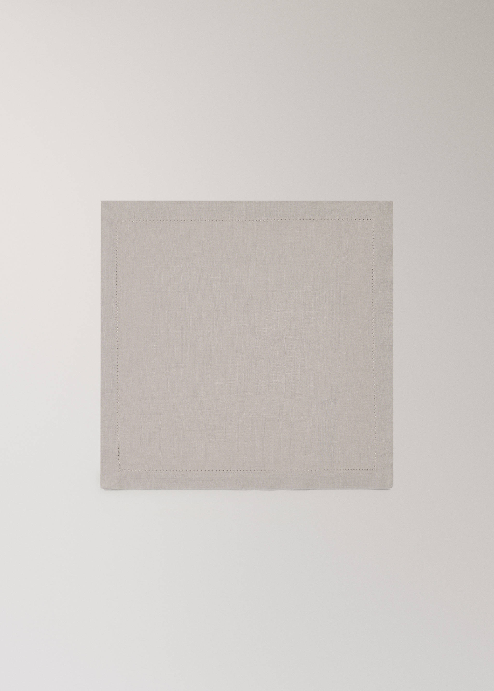 Serviettes de table coton ajourées - Article sans modèle