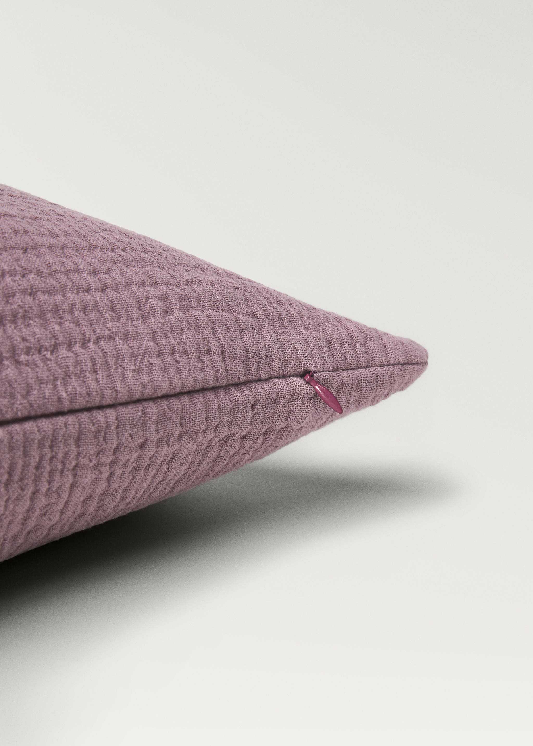 Husă de pernă din muselină de bumbac, 50x50 cm - Detaliu al articolului 1