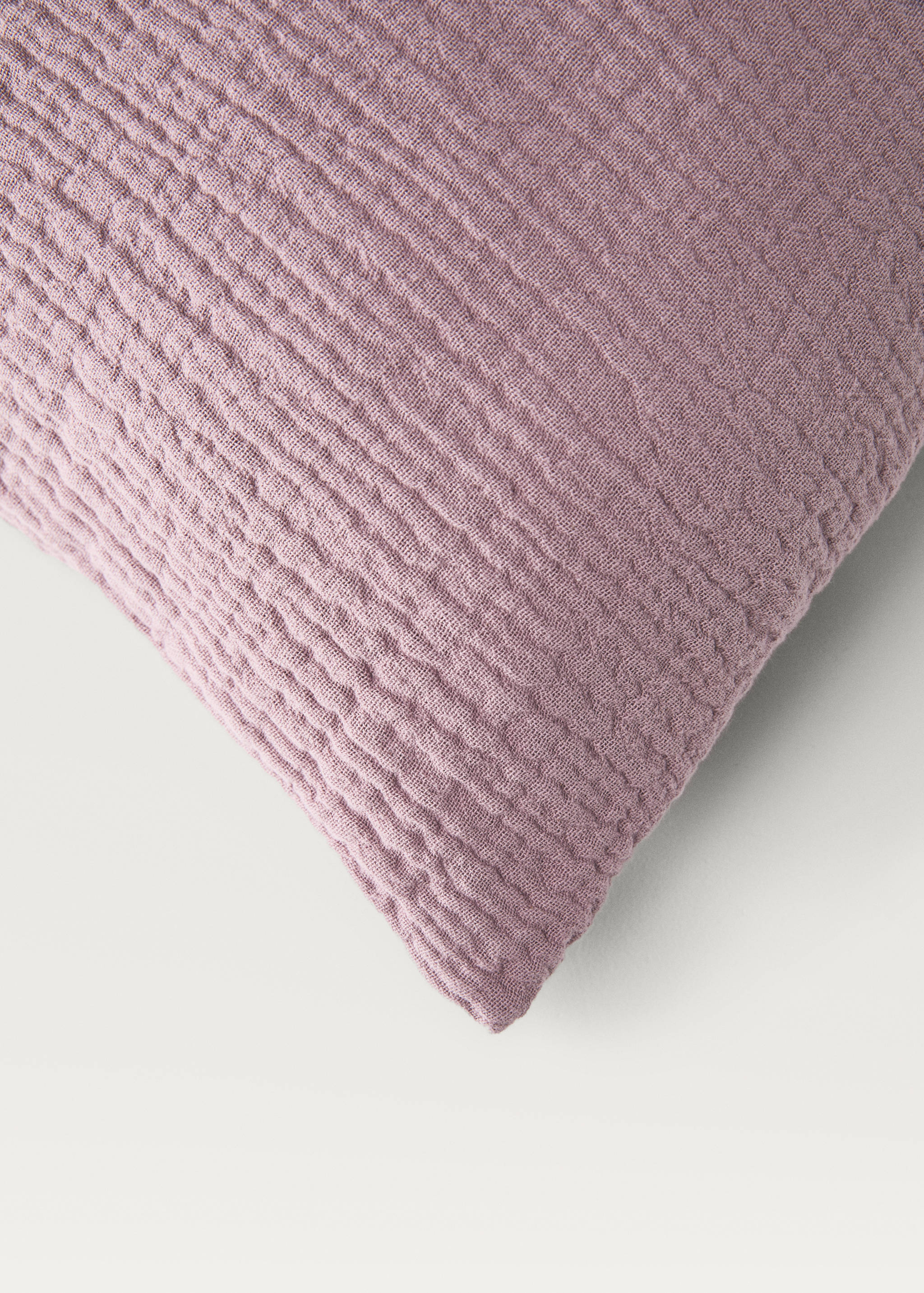 Husă de pernă din muselină de bumbac, 50x50 cm - Detaliu al articolului 2