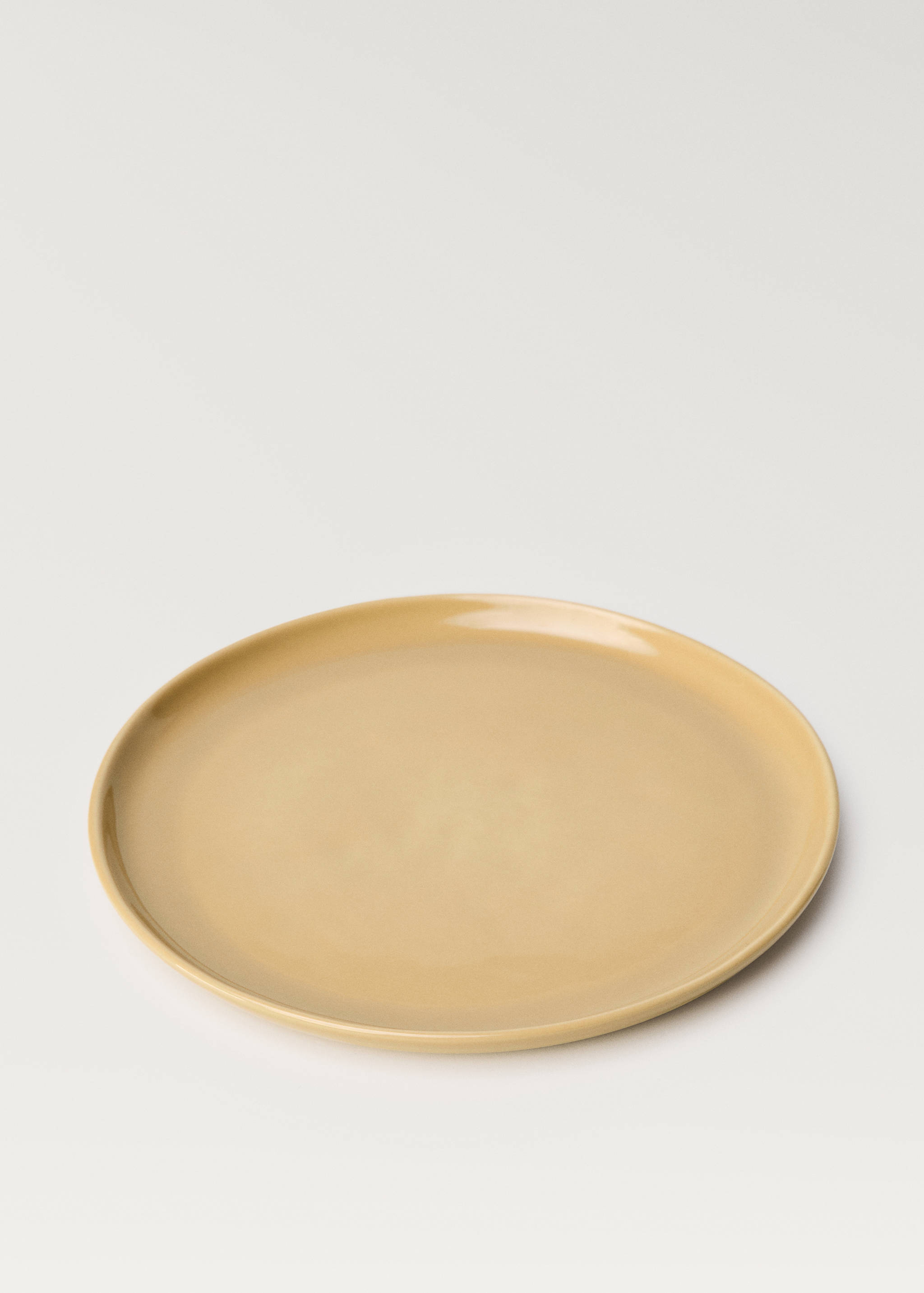 Flat tallrik i stengods med enkel design - Detaljer om artikeln 2